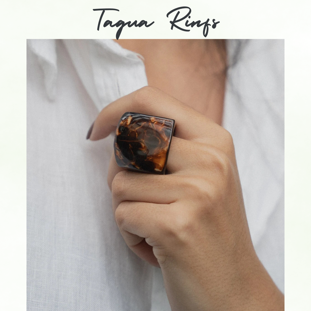 Tagua Nut Rings