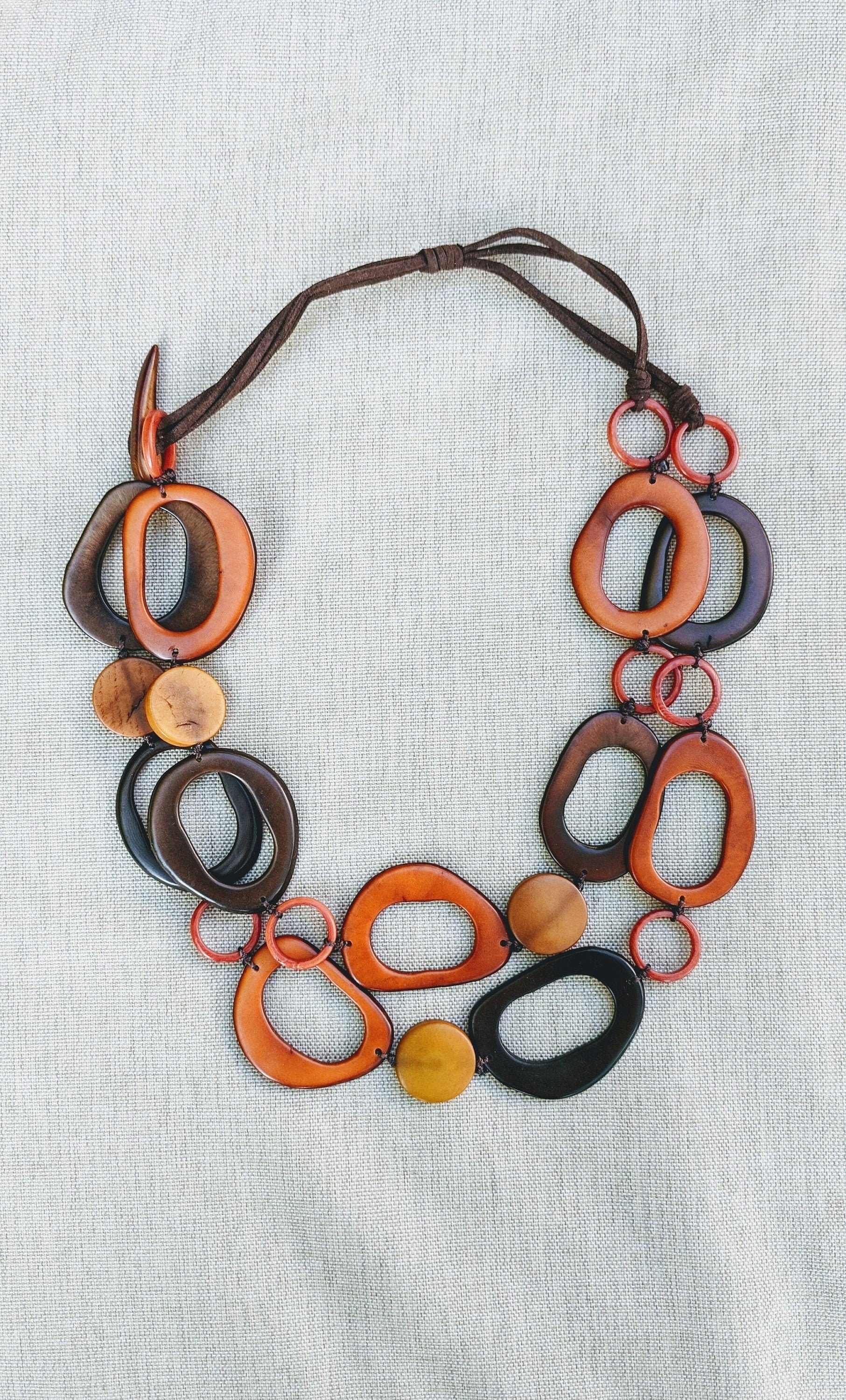 Double Layer Boho Necklace.