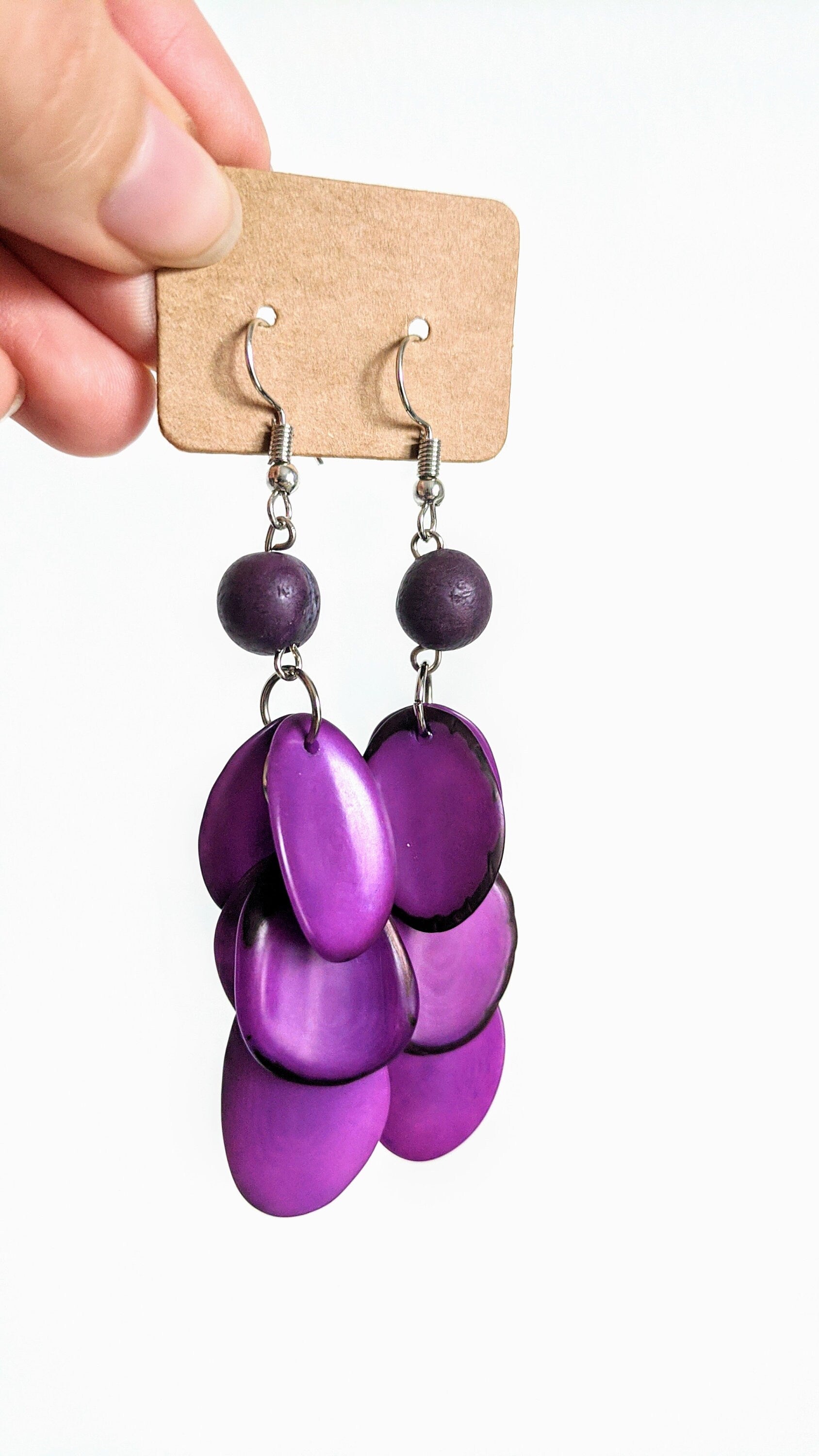 Fun and funky earrings.