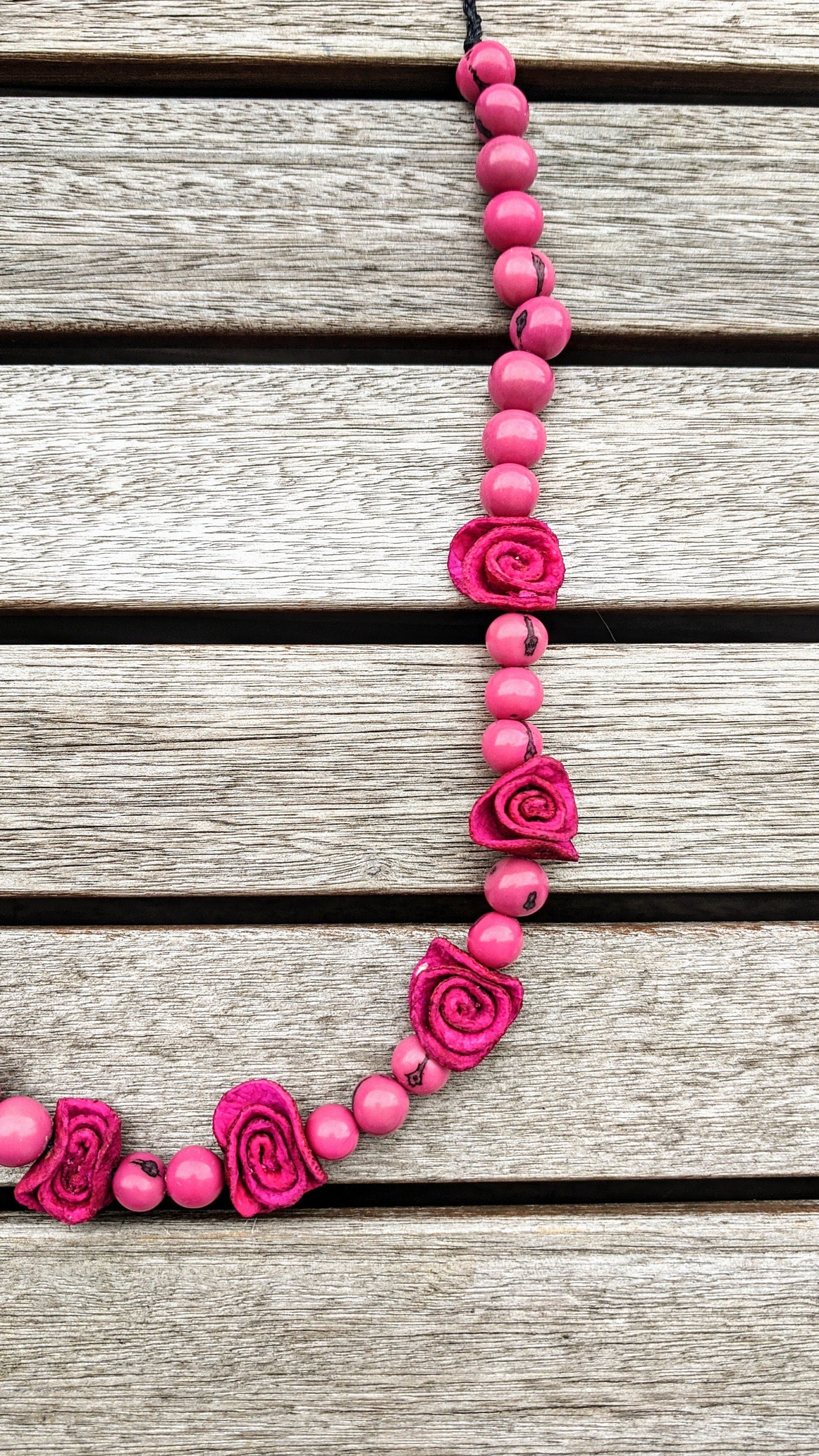 Floral Statement Necklace.