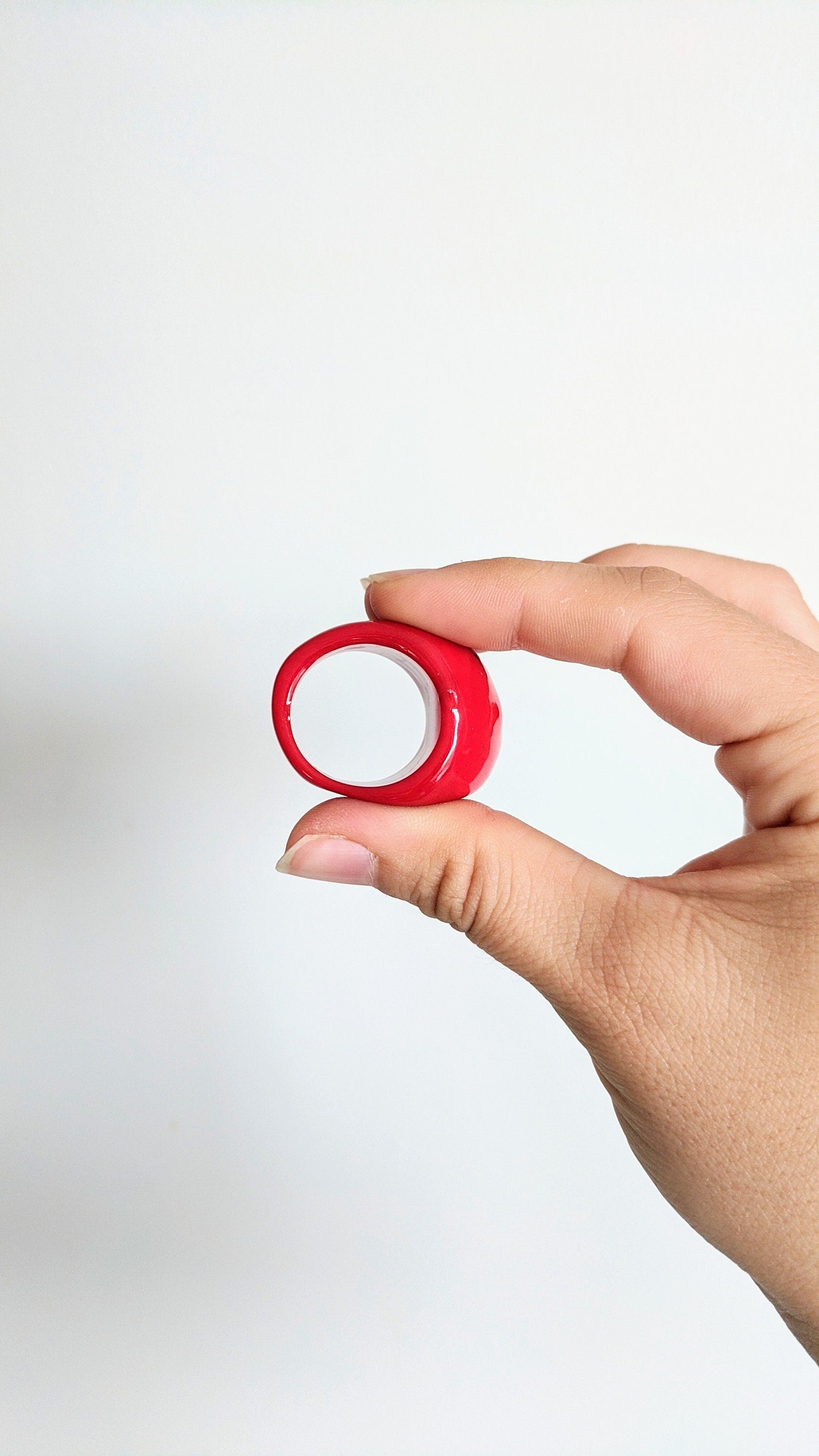Chunky Red ring.