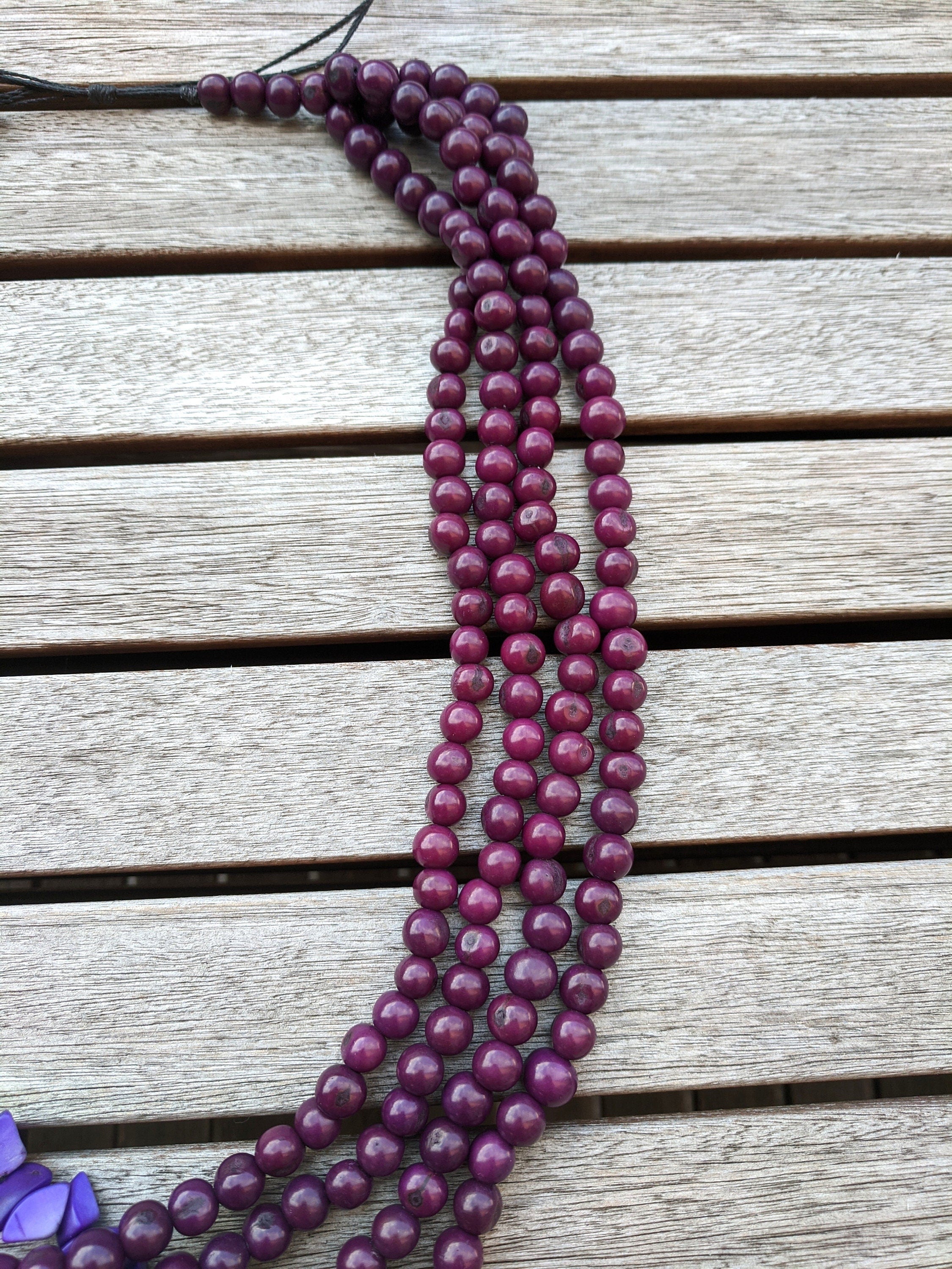 Extra Long Handmade Necklace.
