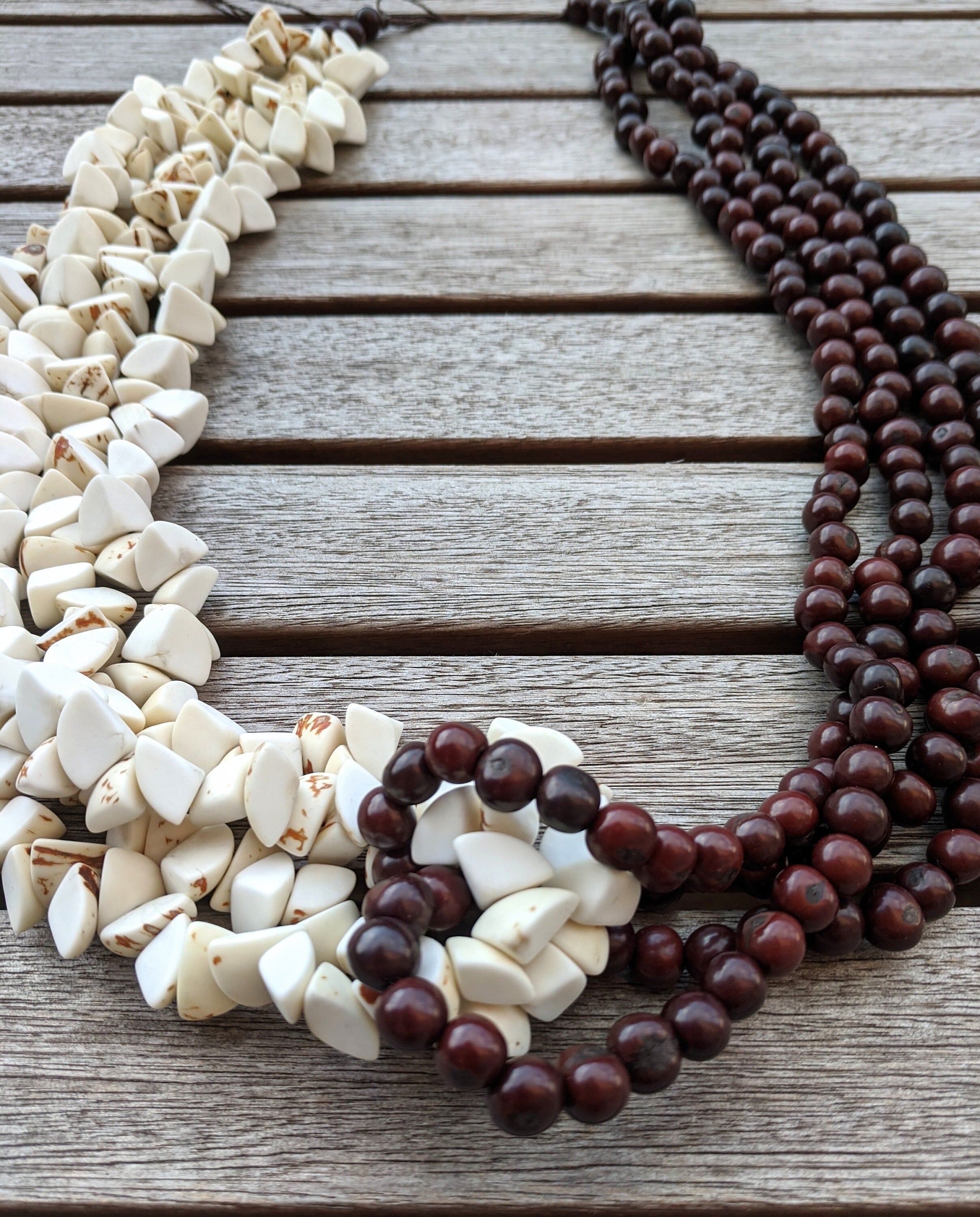 Extra Long Handmade Necklace.