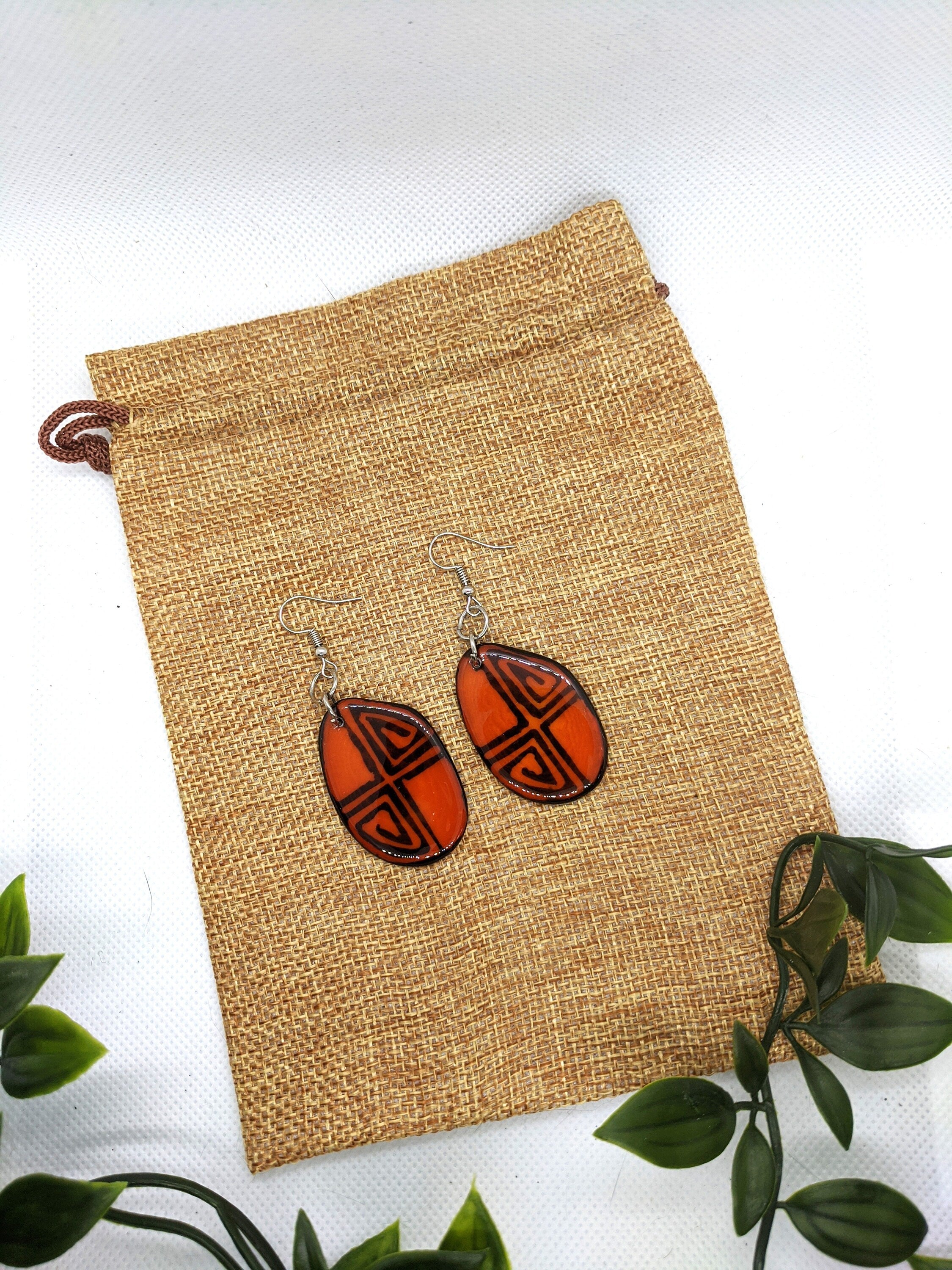 Tribal Artistic earrings.