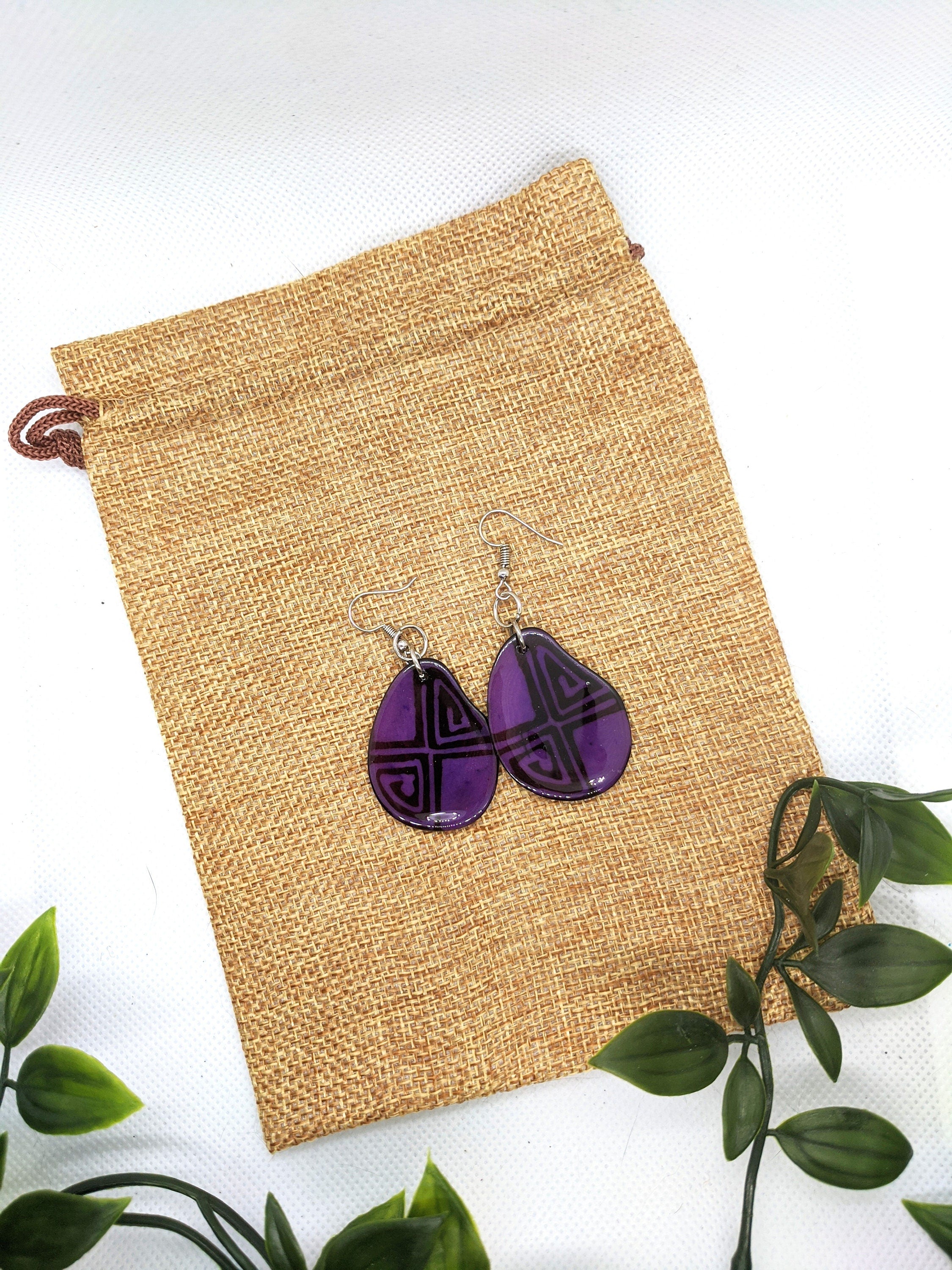 Tribal Artistic earrings.