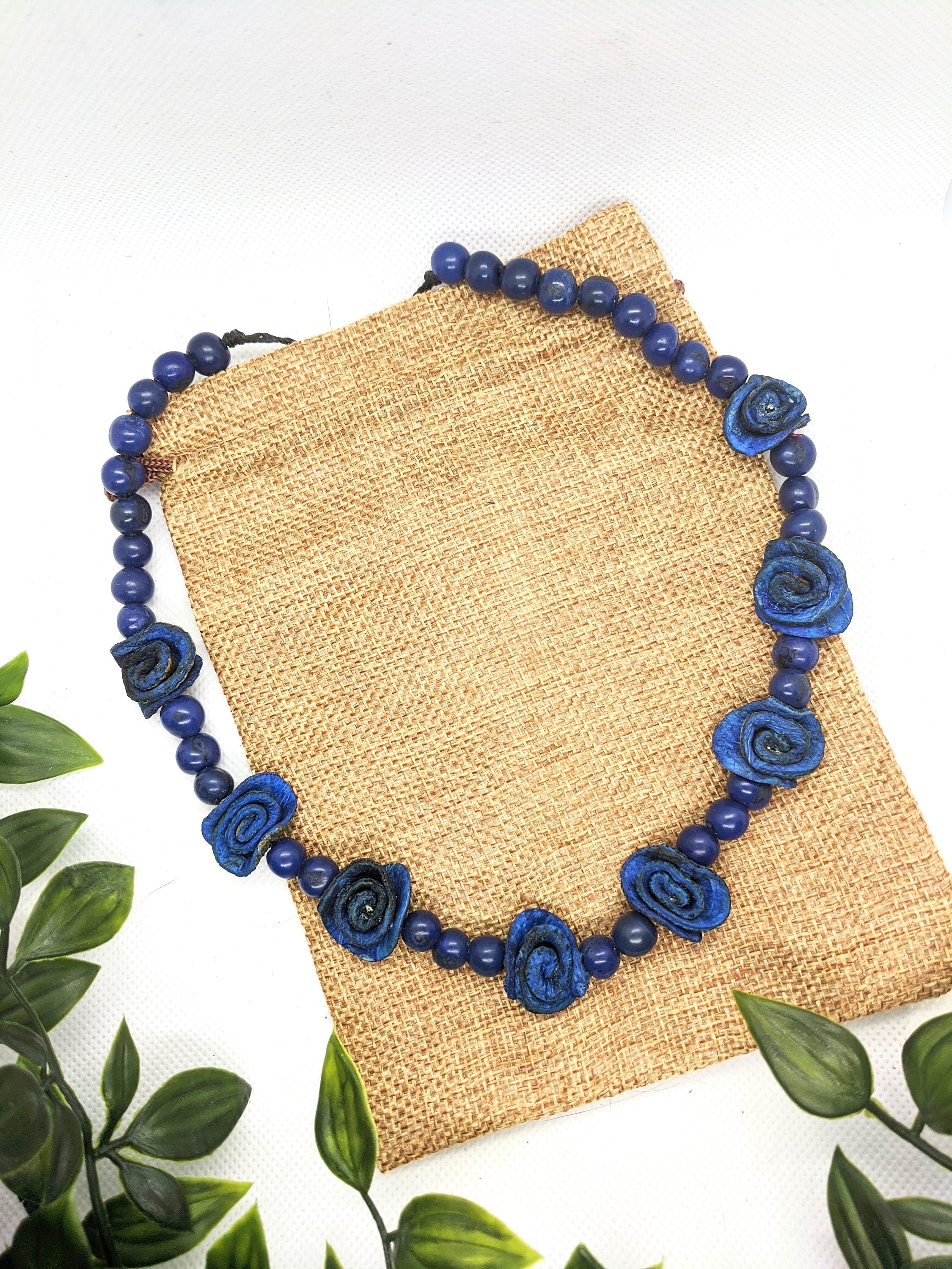 Floral Statement Necklace.