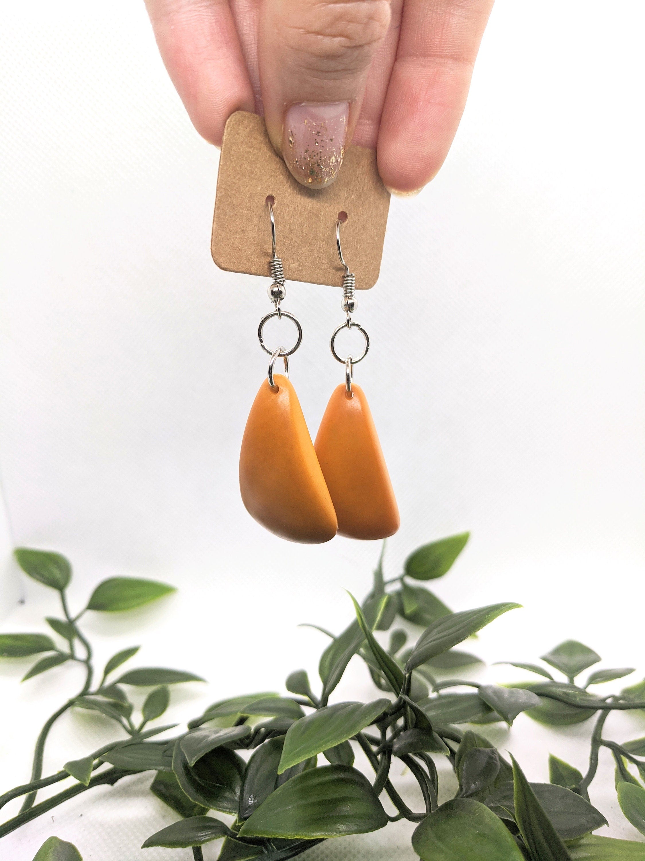 Triangular Earrings.