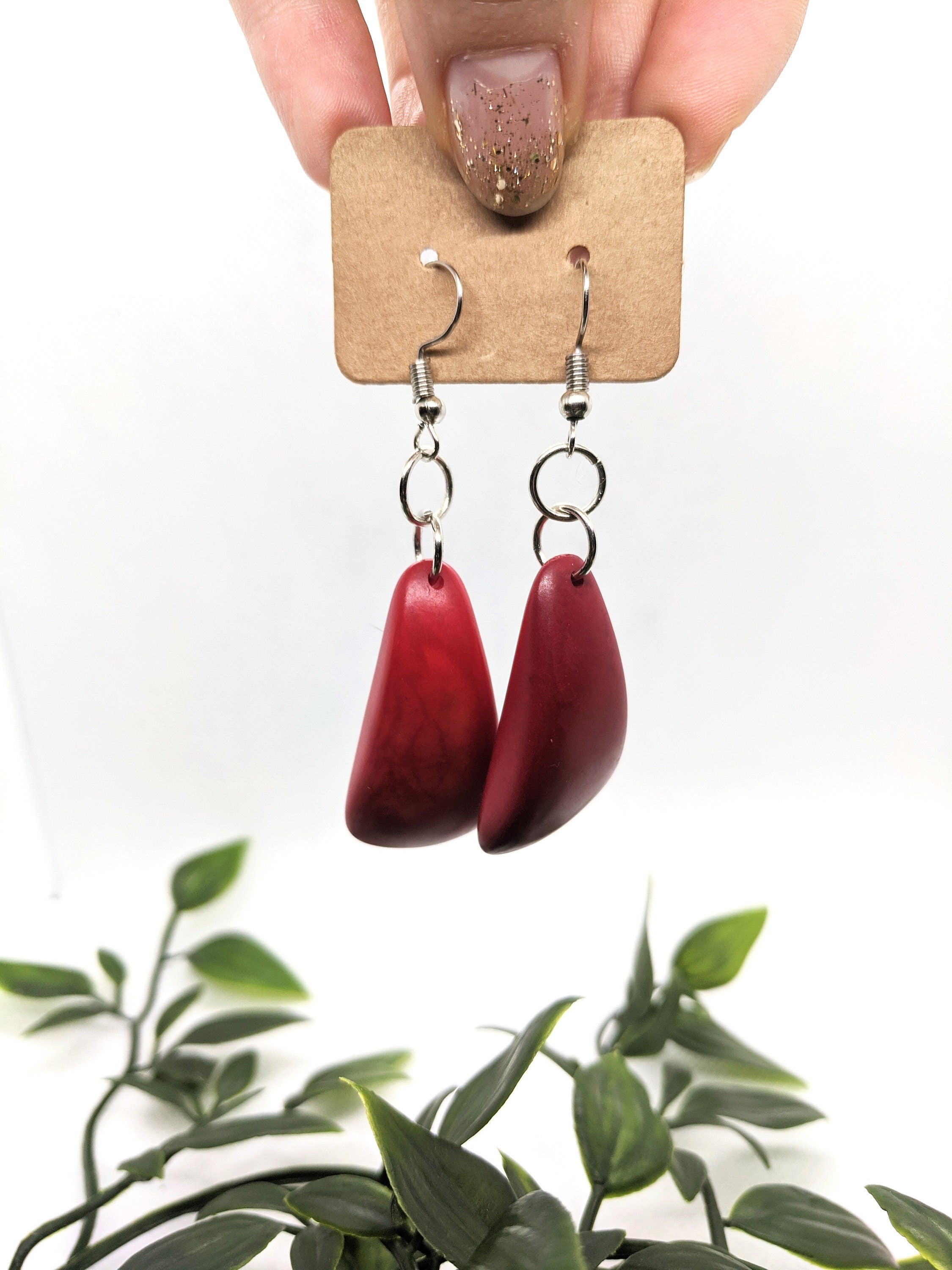 Triangular Earrings.