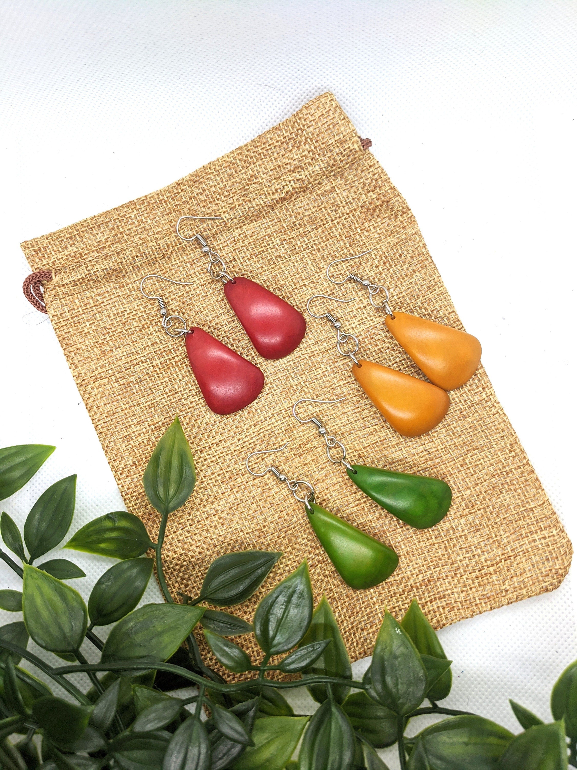 Triangular Earrings.