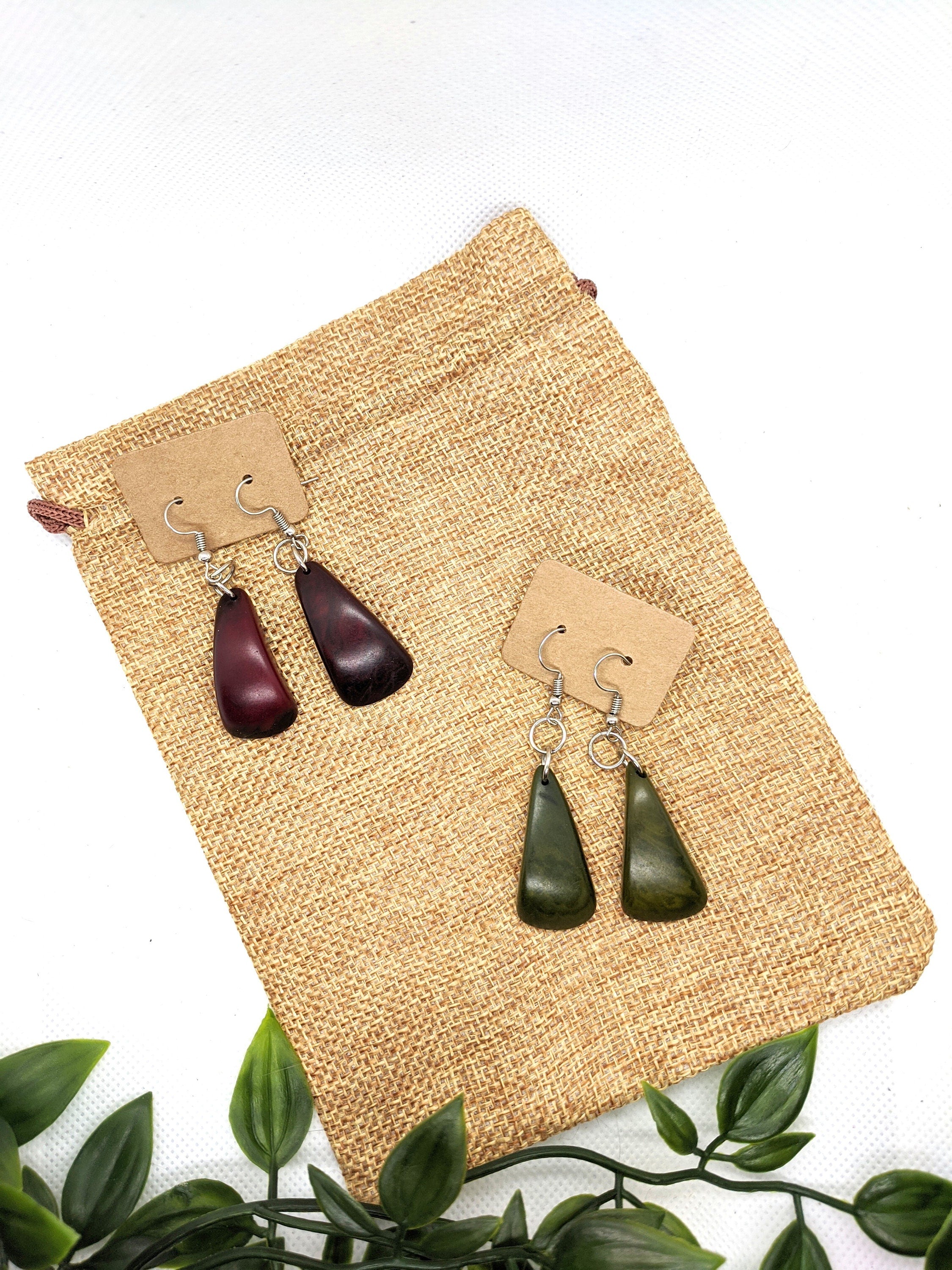 Triangular Earrings.