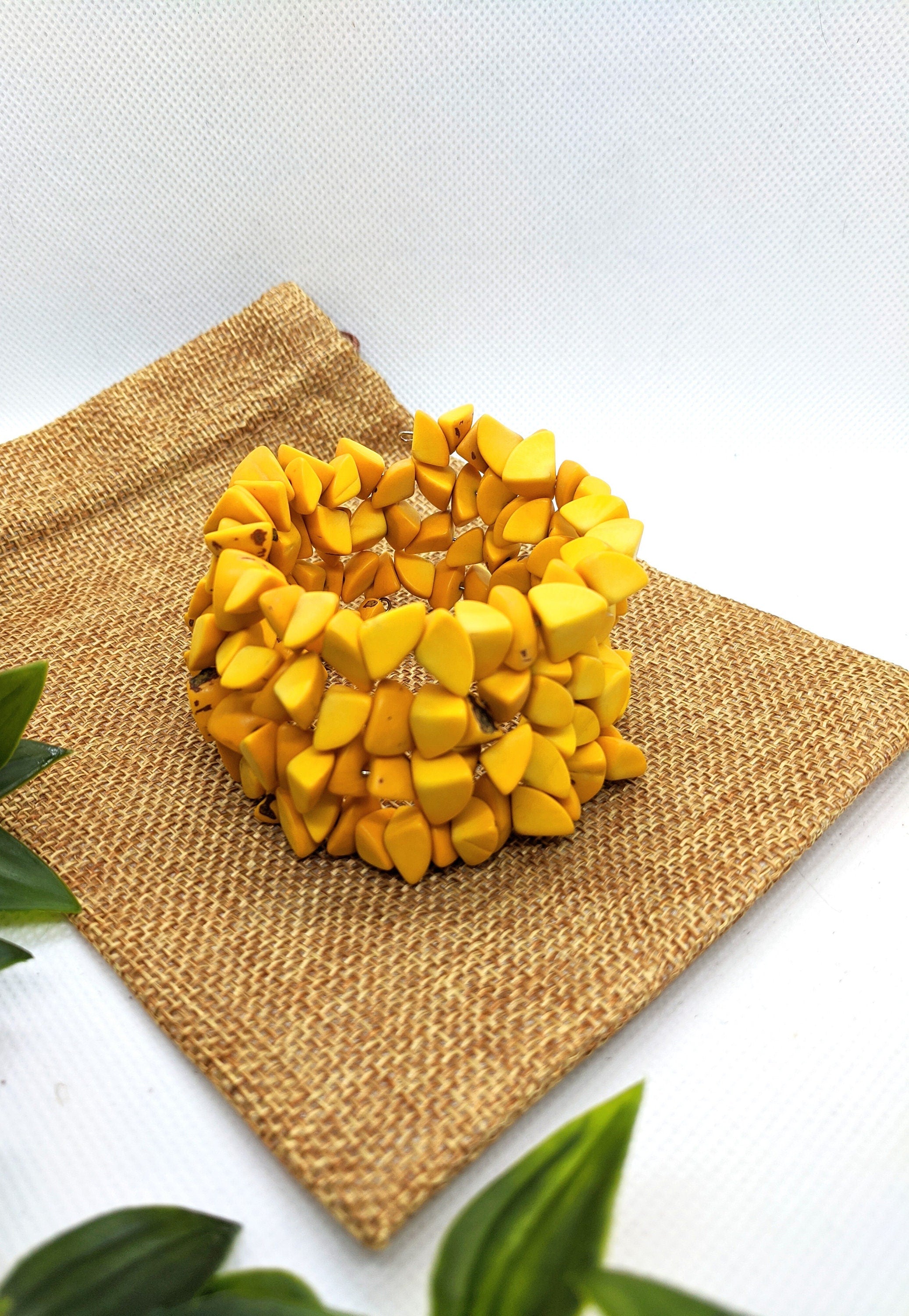 Multi-Strand Adjustable Wrap Bracelet.