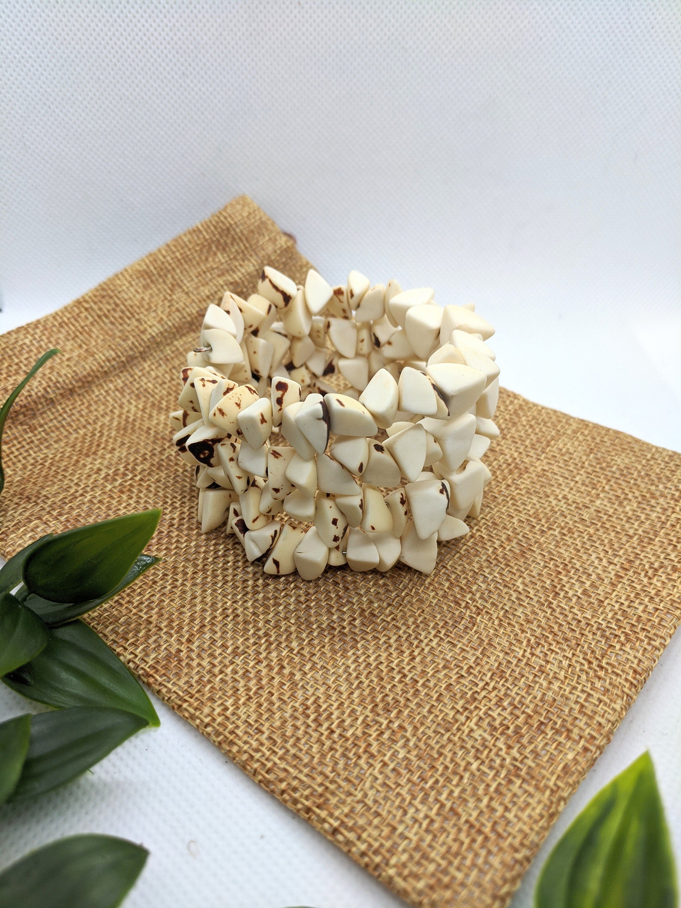 Multi-Strand Adjustable Wrap Bracelet.