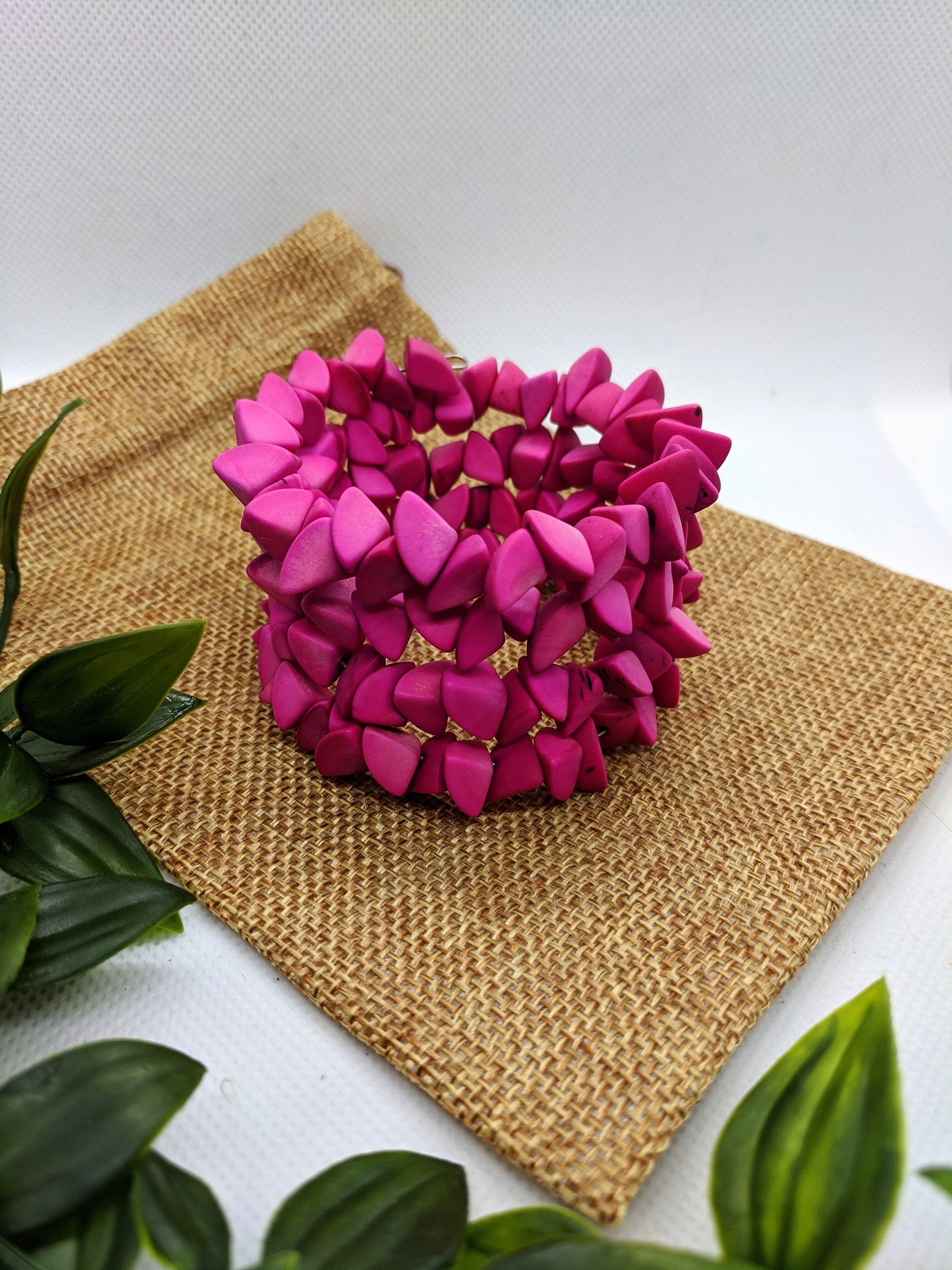 Multi-Strand Adjustable Wrap Bracelet.