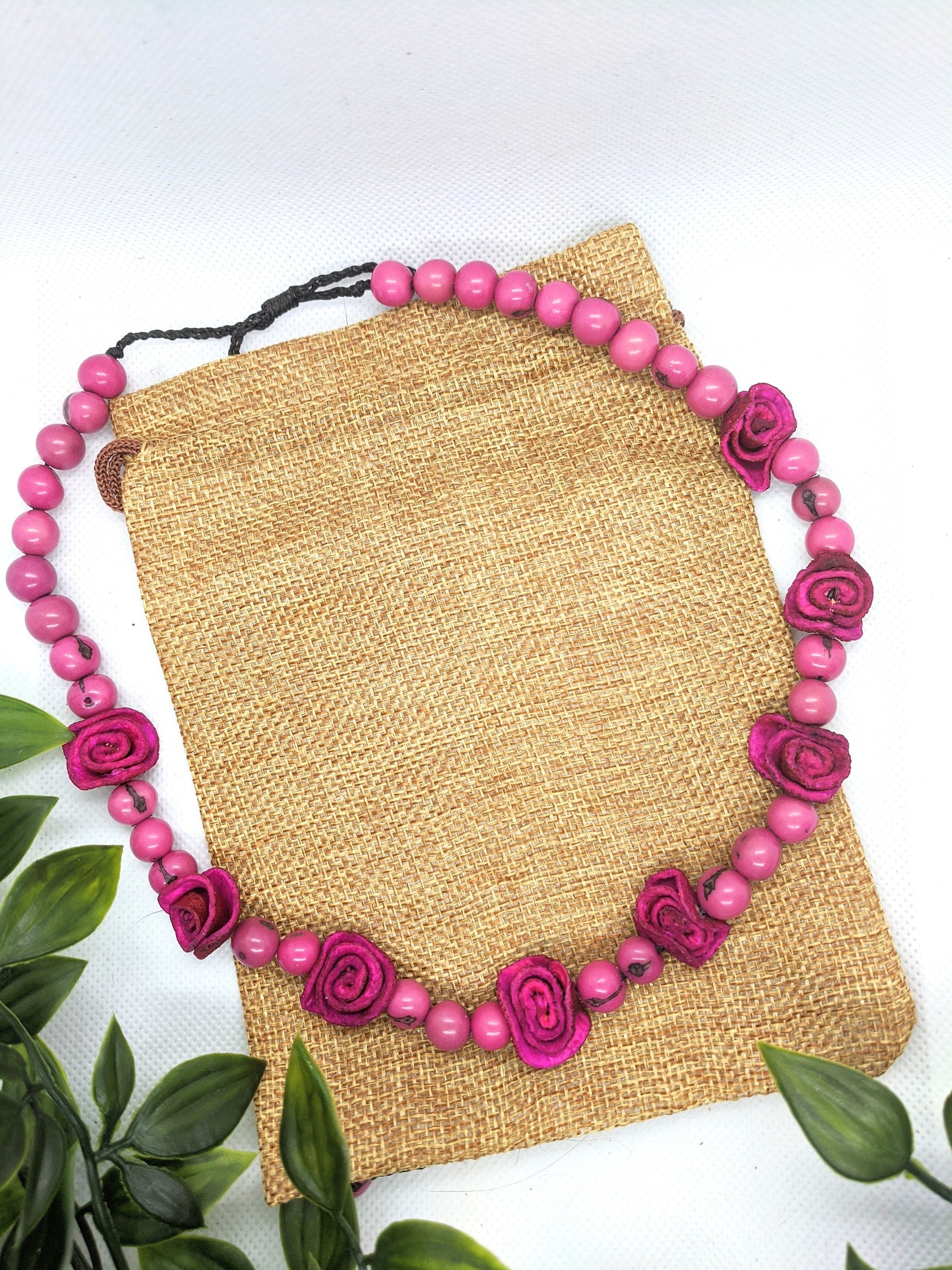 Floral Statement Necklace.