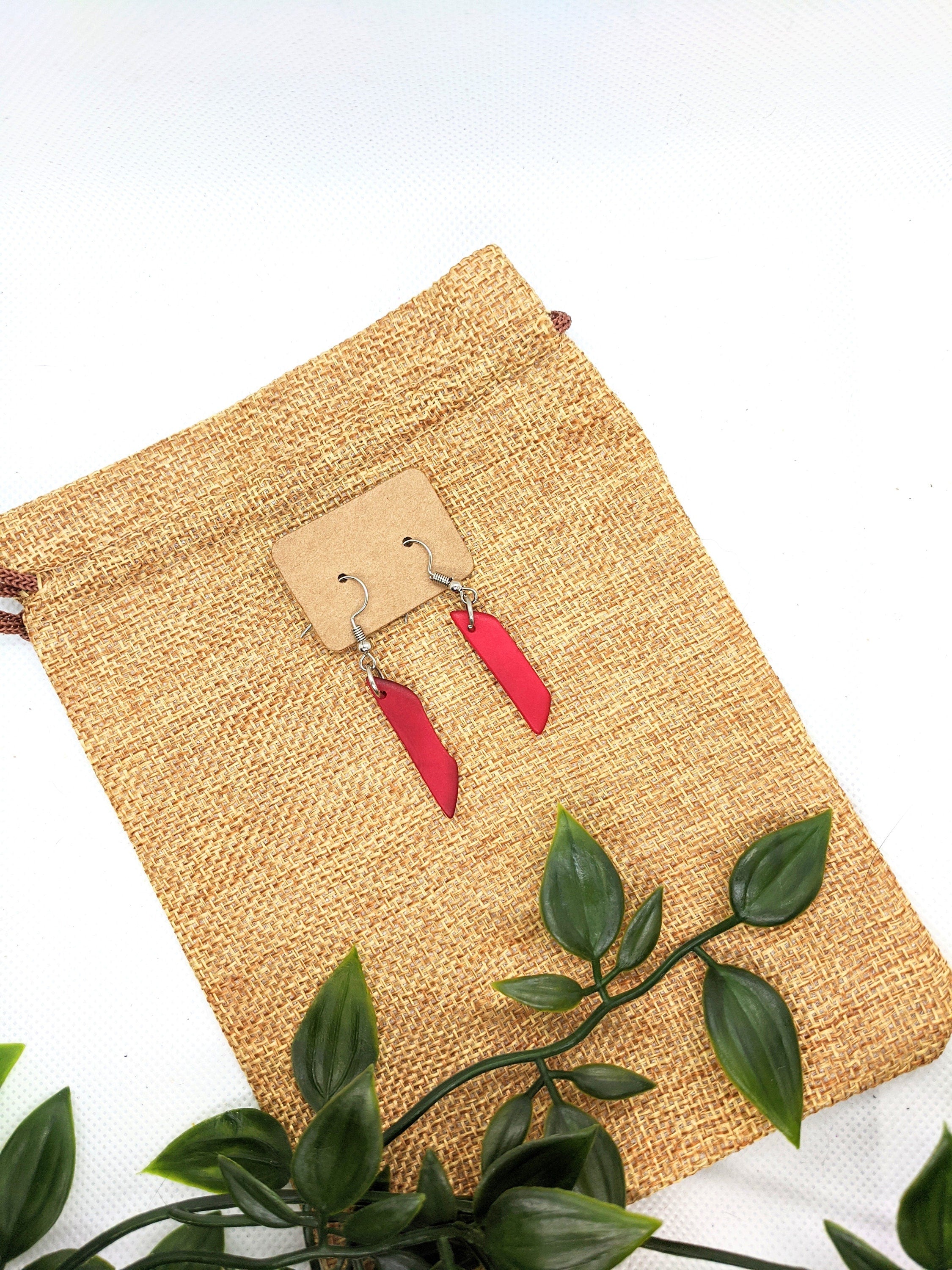 Extra Small Colorful Earrings.