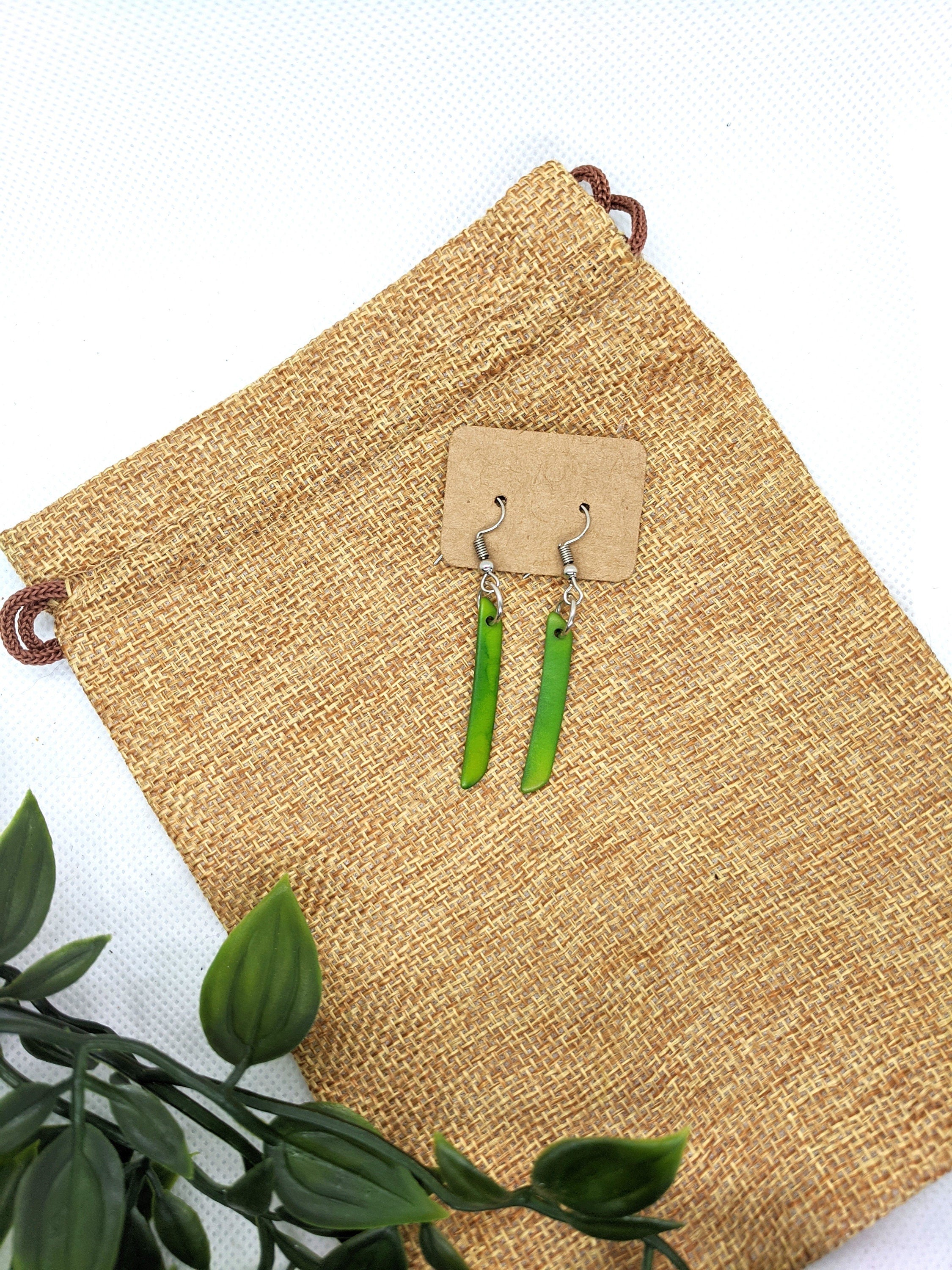 Extra Small Colorful Earrings.