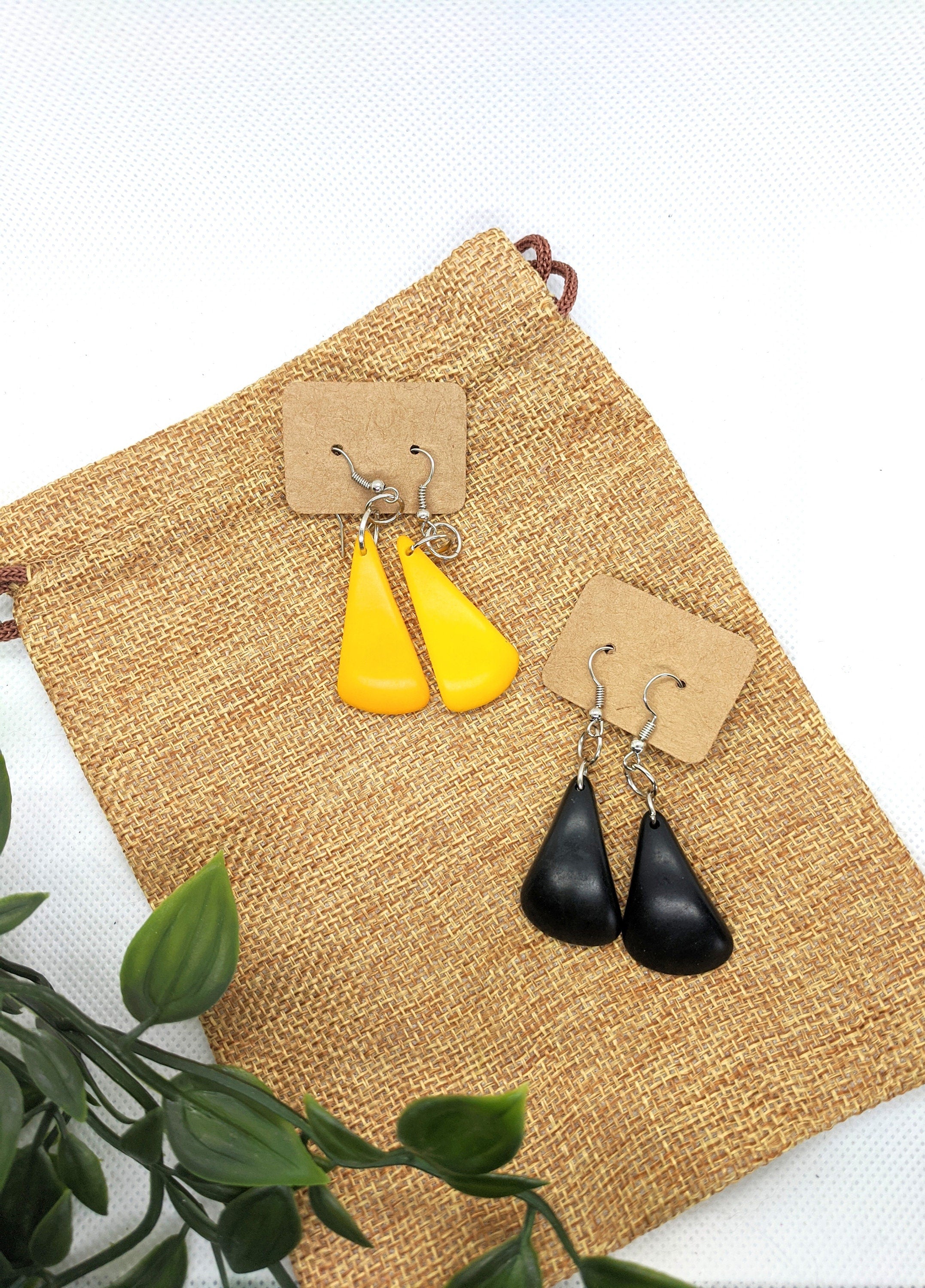 Triangular Earrings.
