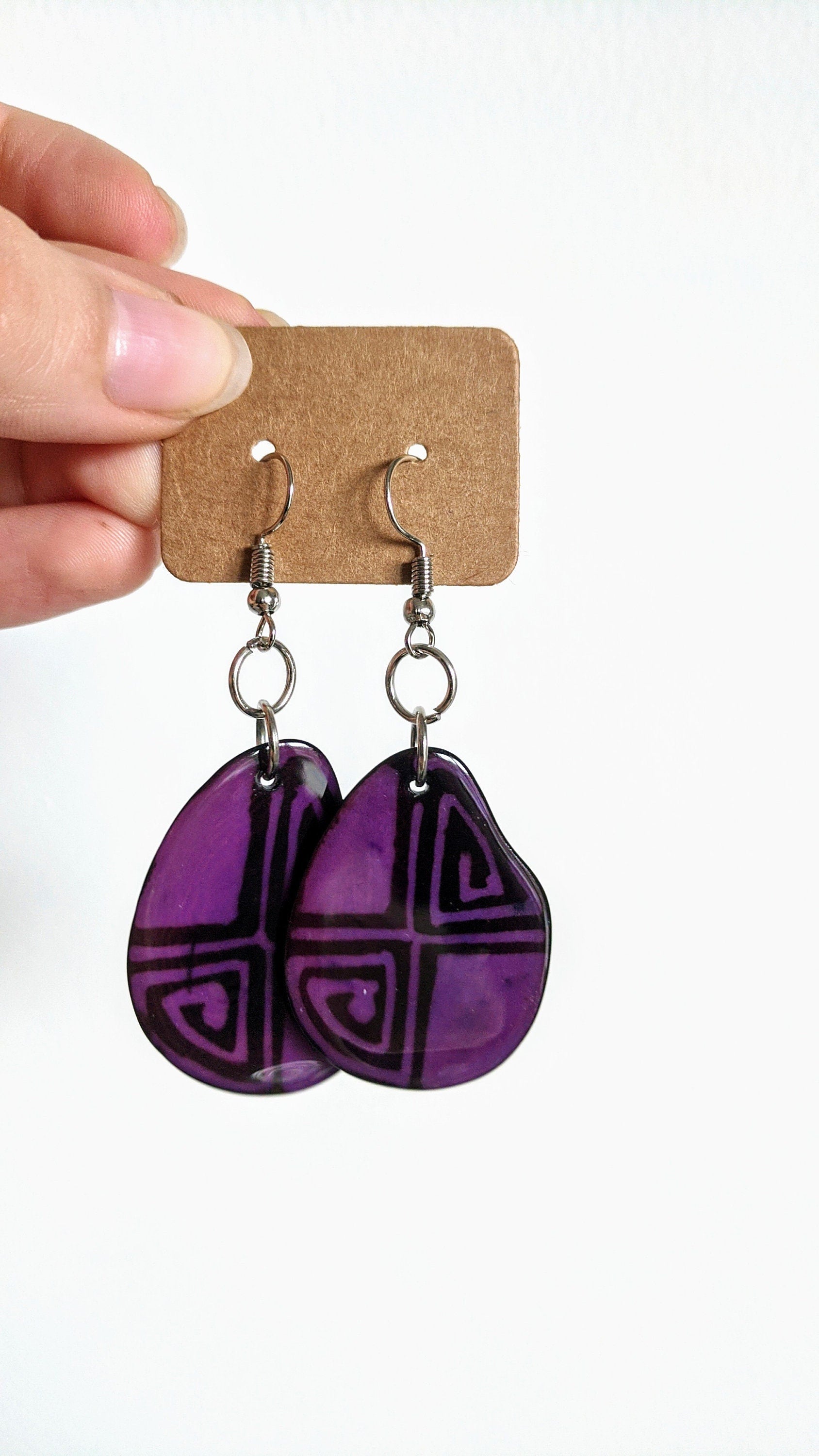 Tribal Artistic earrings.