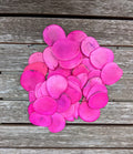 Pink Tagua Nut Slices: Artisan Jewelry Beads (15pcs)
