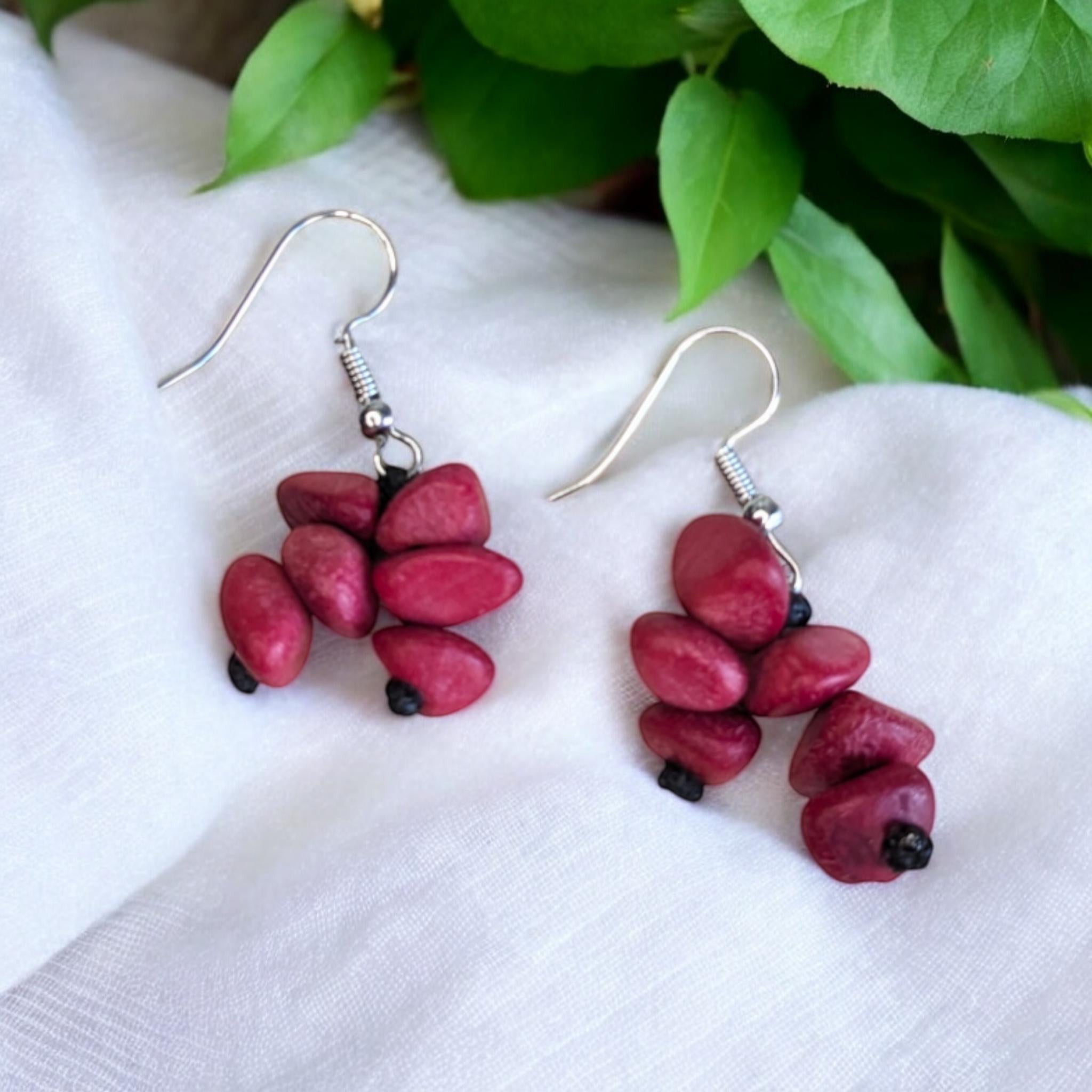 Small Boho Dangle Earrings.