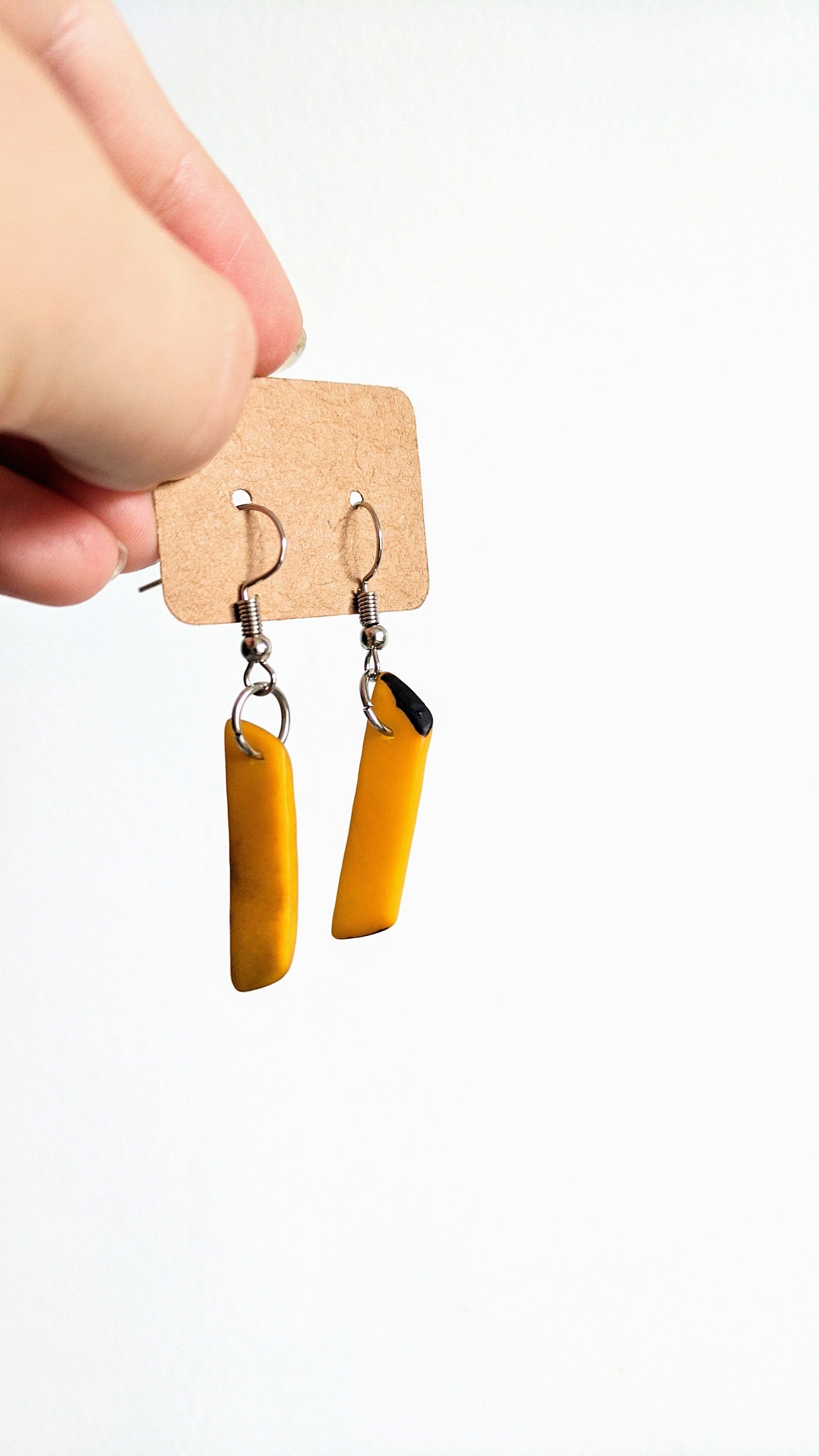 Extra Small Colorful Earrings.