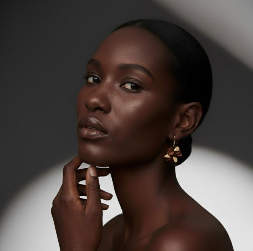 Small Boho Dangle Earrings.