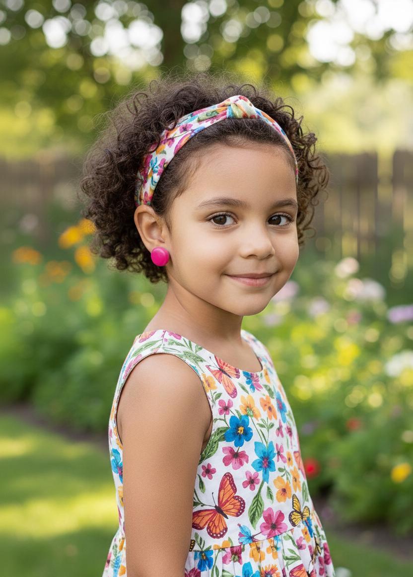 Small Pink Tagua Nut Stud Earrings.