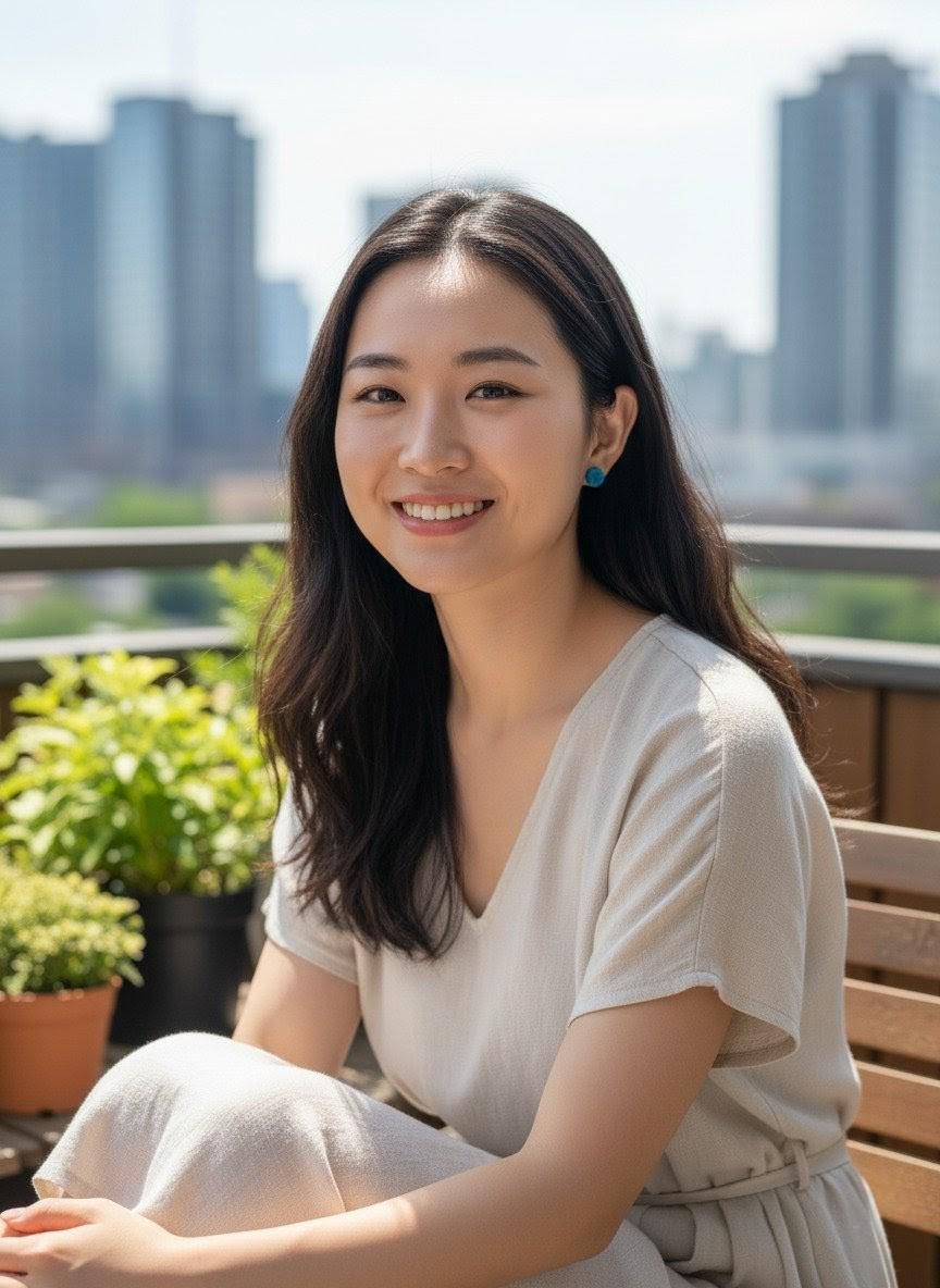 Small Blue Stud Earrings