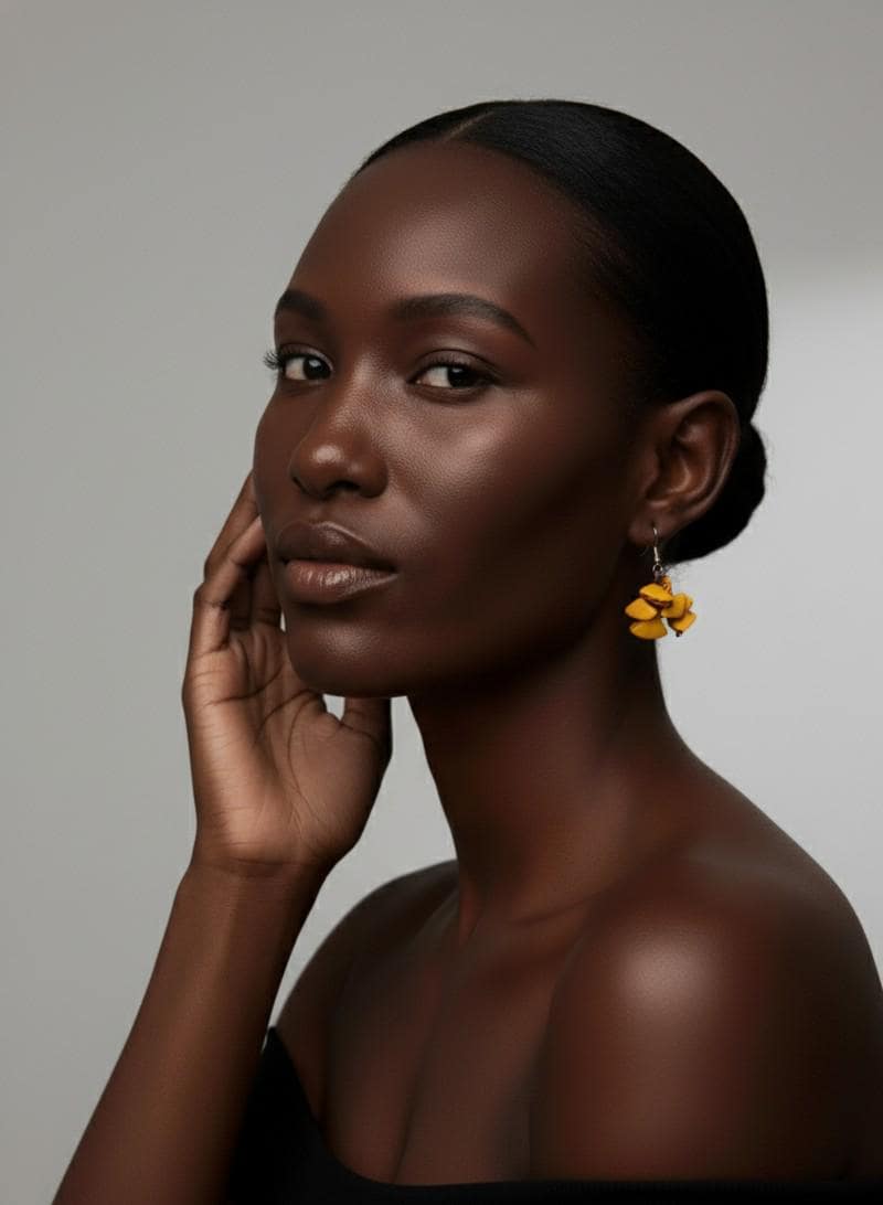 Small Boho Dangle Earrings.