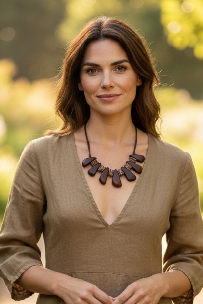 Tribal Bib Necklace.