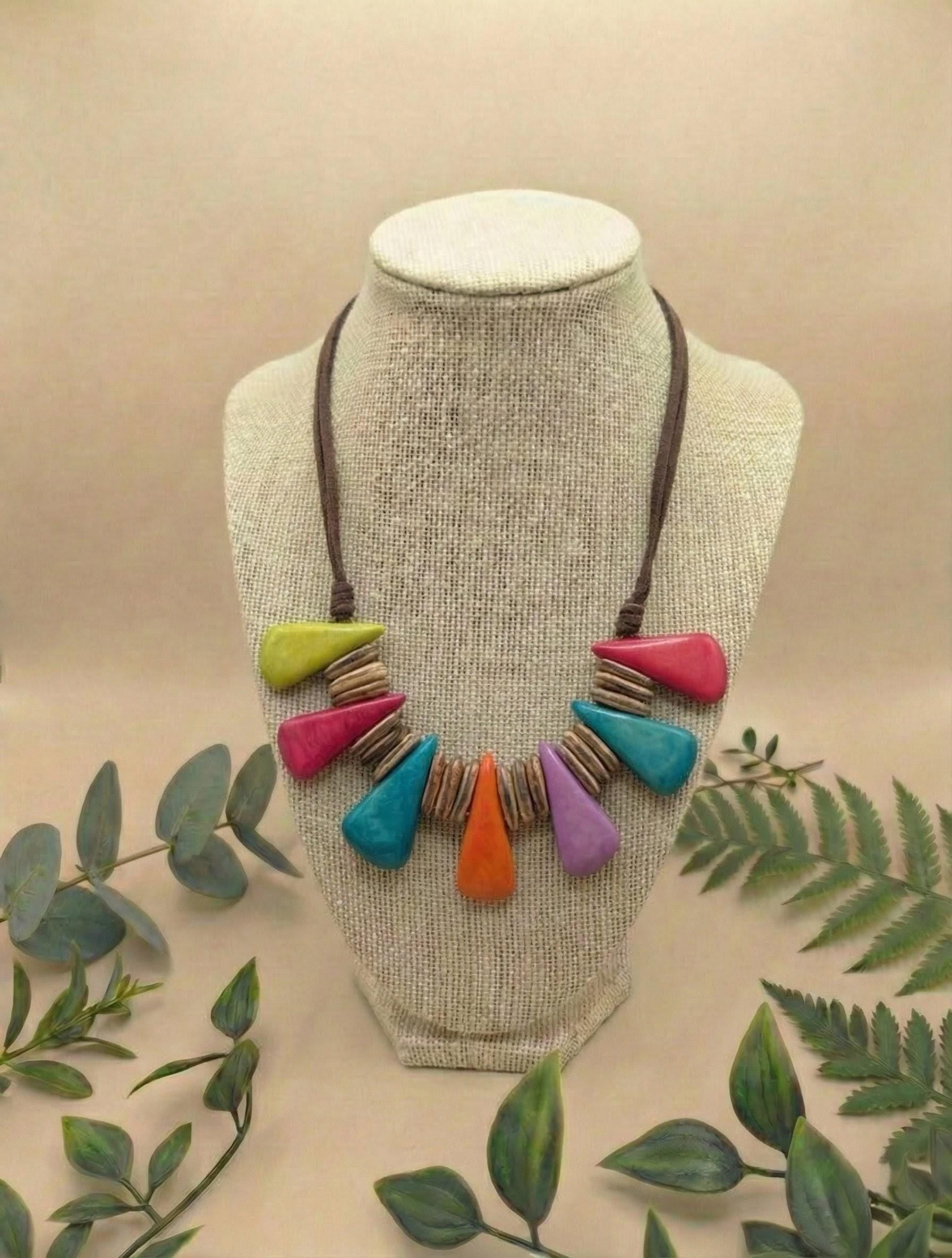 Tribal Bib Necklace.