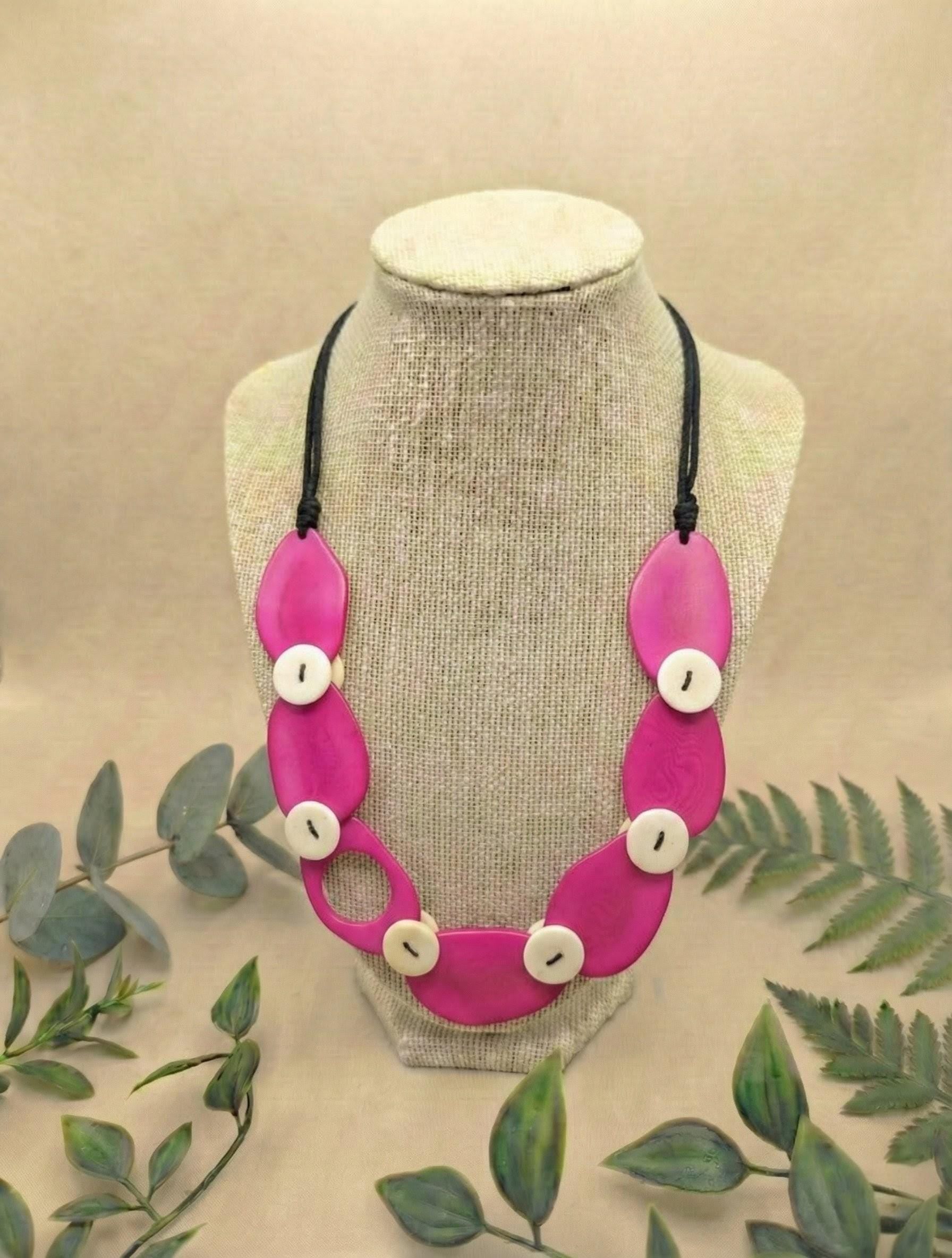 Vibrant Boho Necklace.