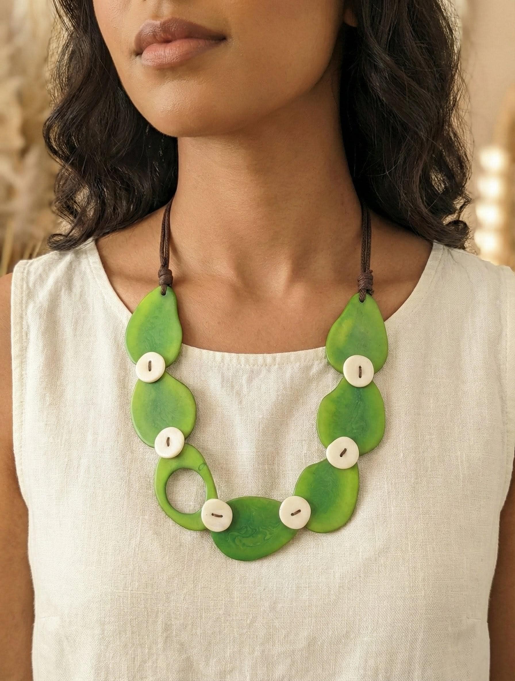 Vibrant Boho Necklace.