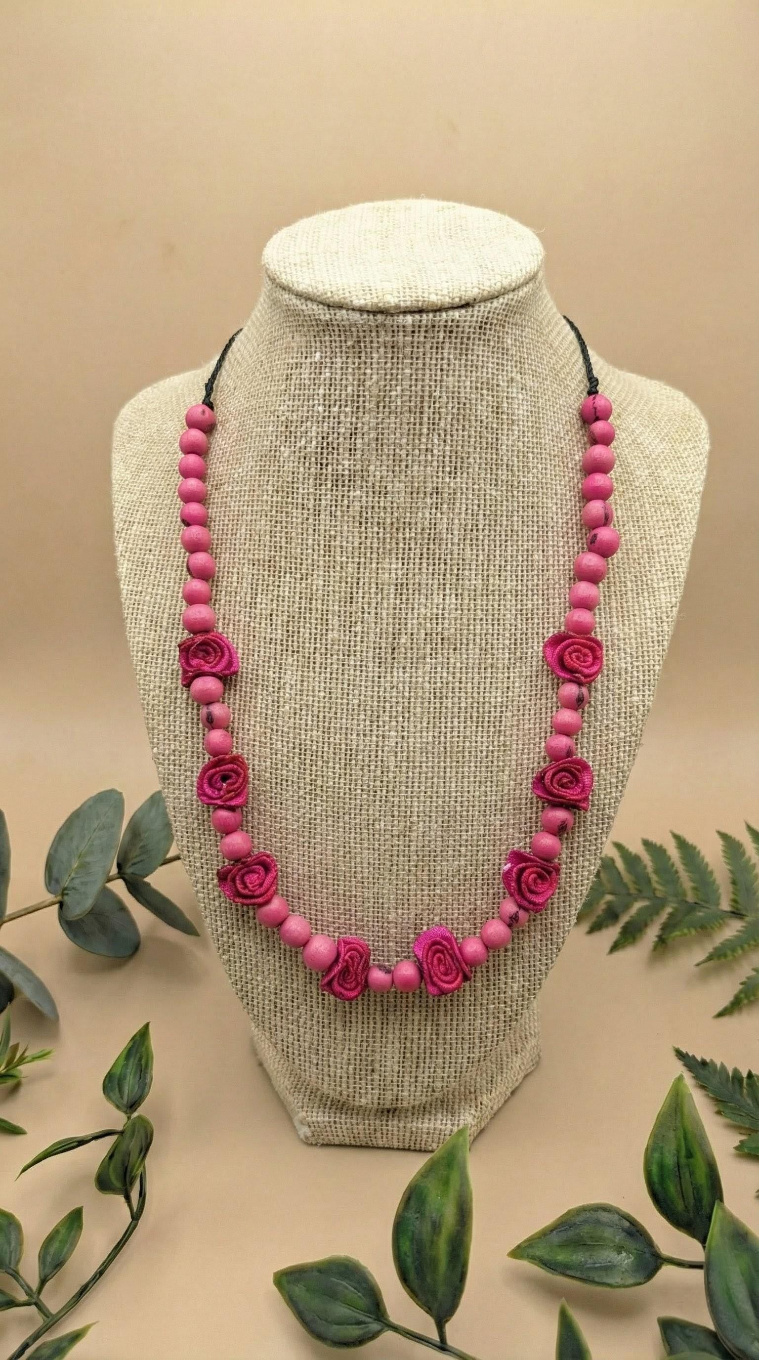 Floral Statement Necklace.
