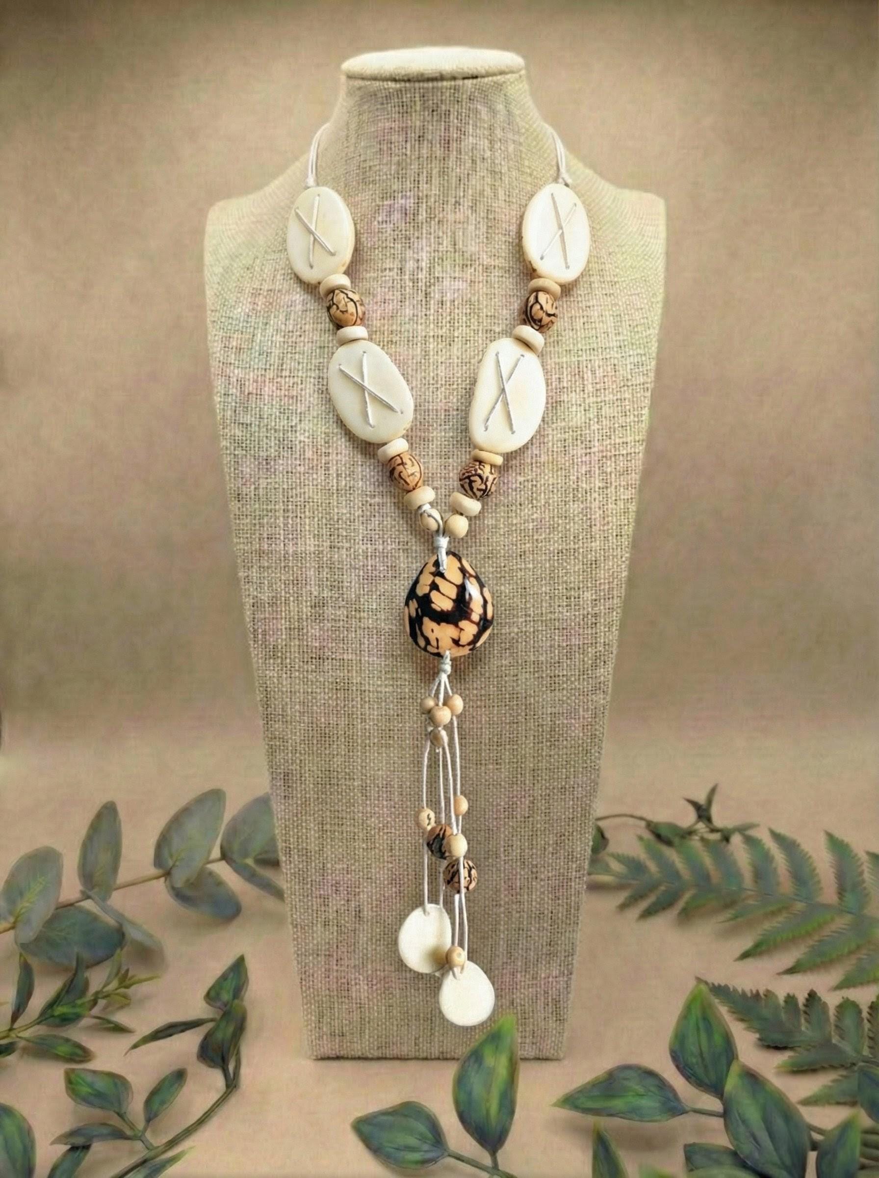 Large Boho Statement Pendant.