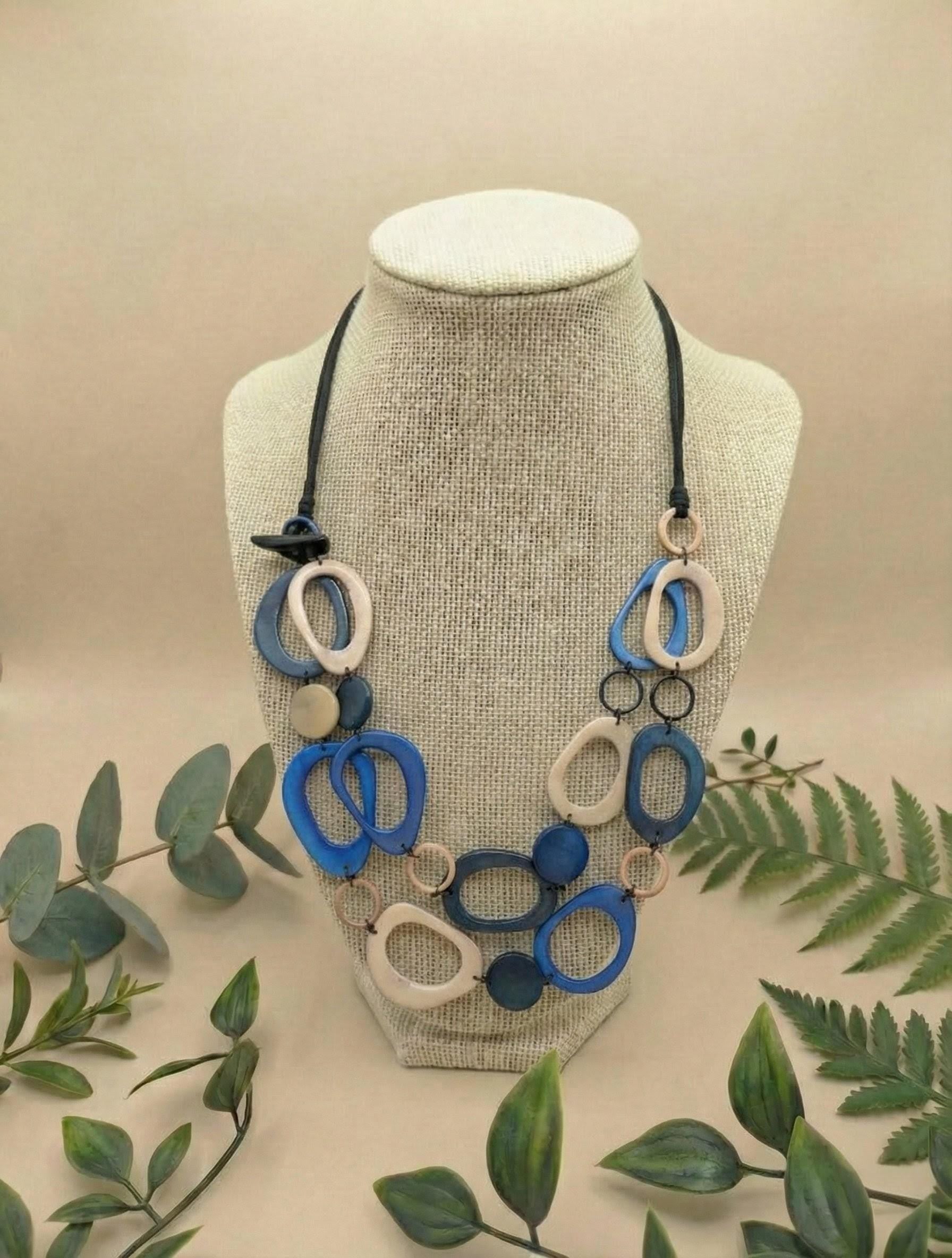 Double Layer Boho Necklace.