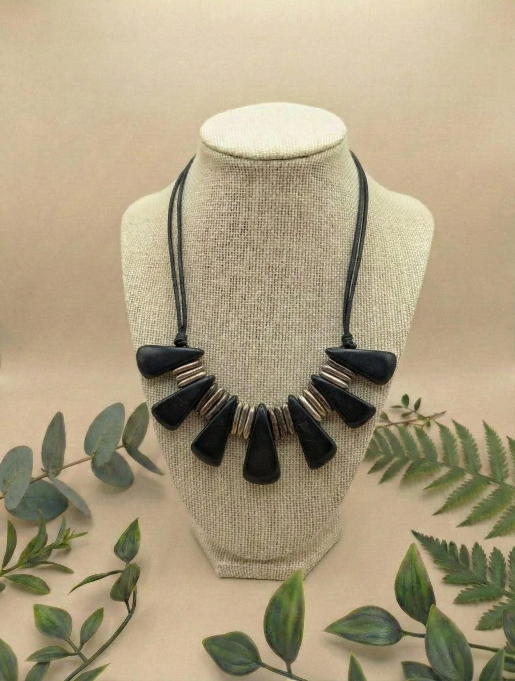 Tribal Bib Necklace.