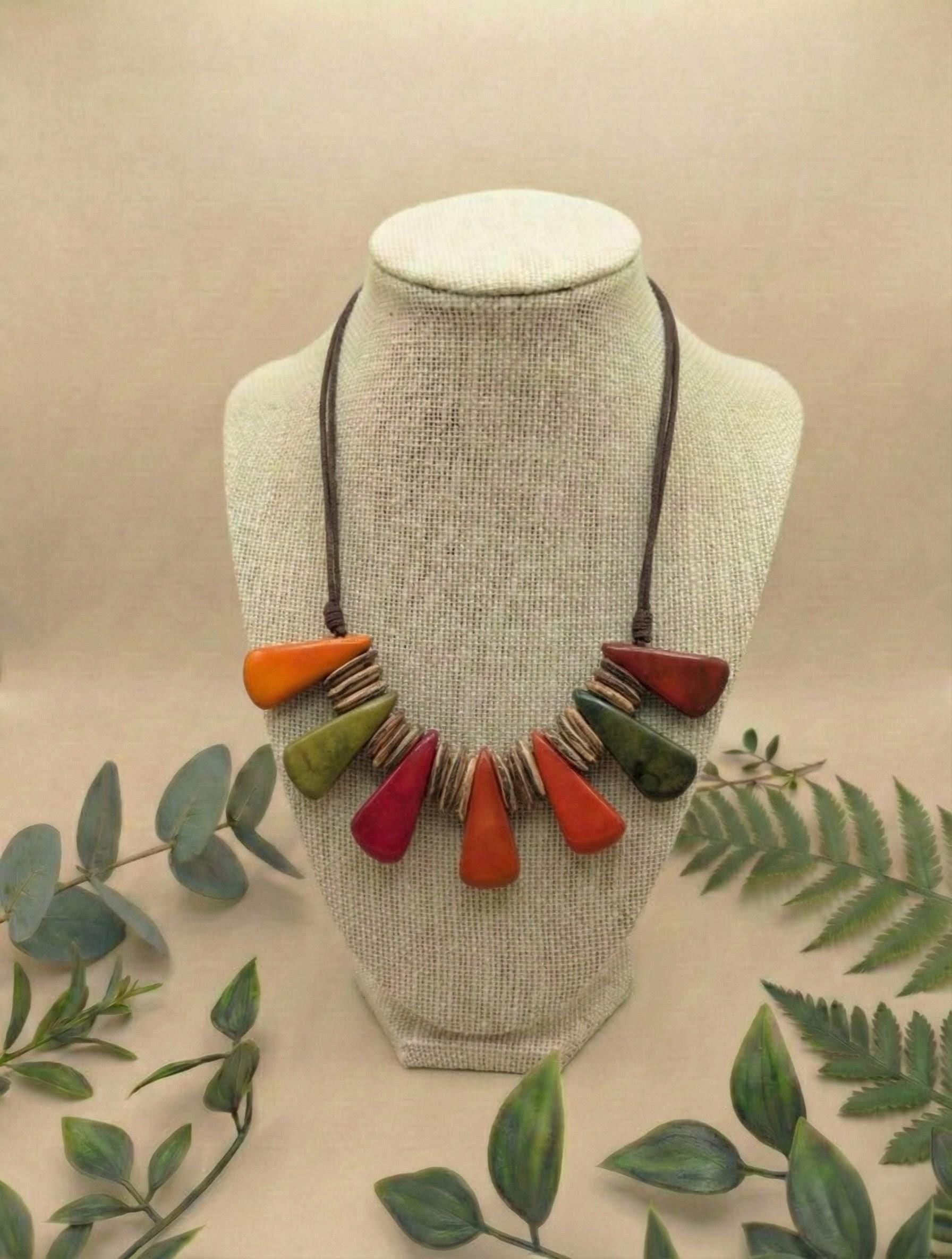 Tribal Bib Necklace.