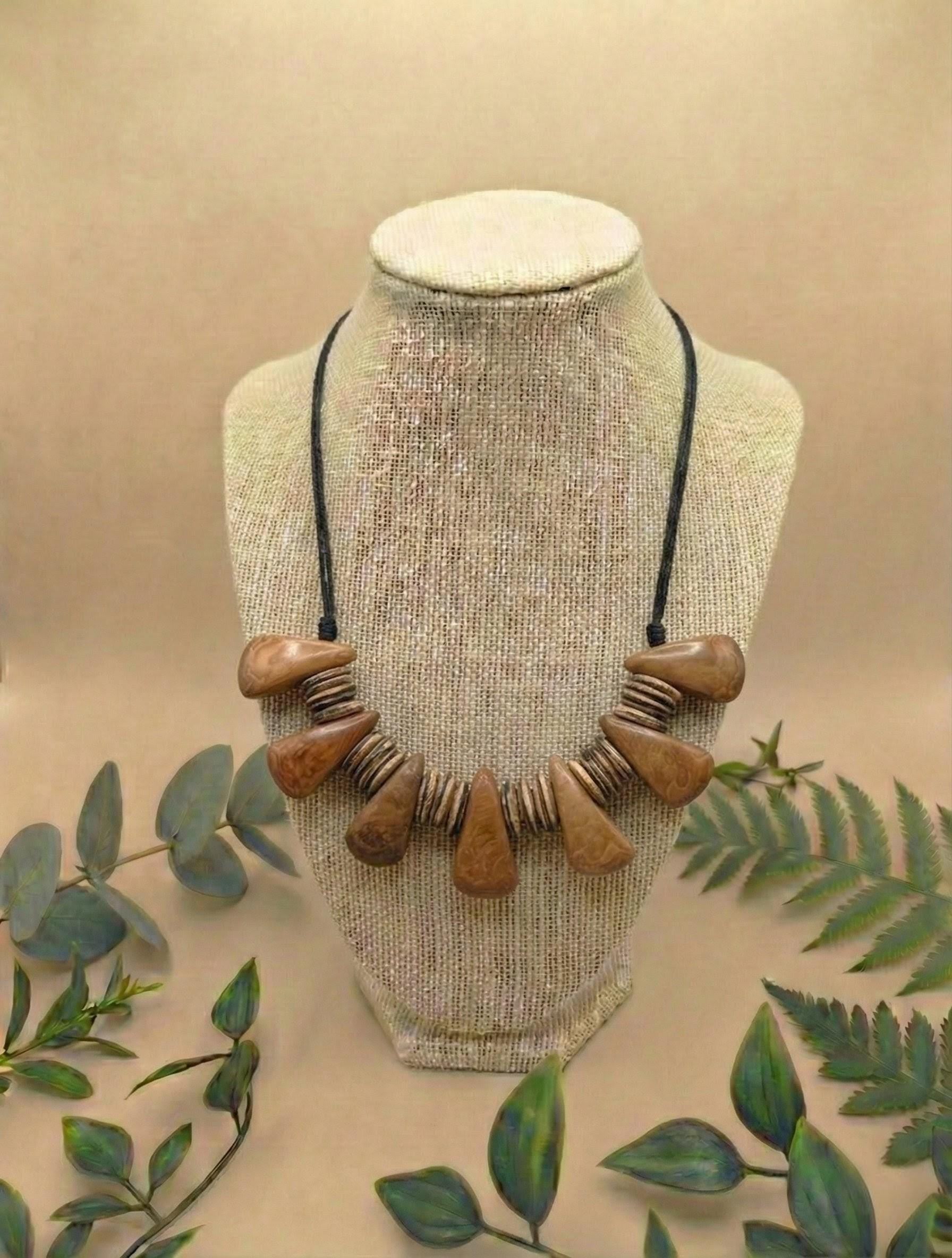 Tribal Bib Necklace.