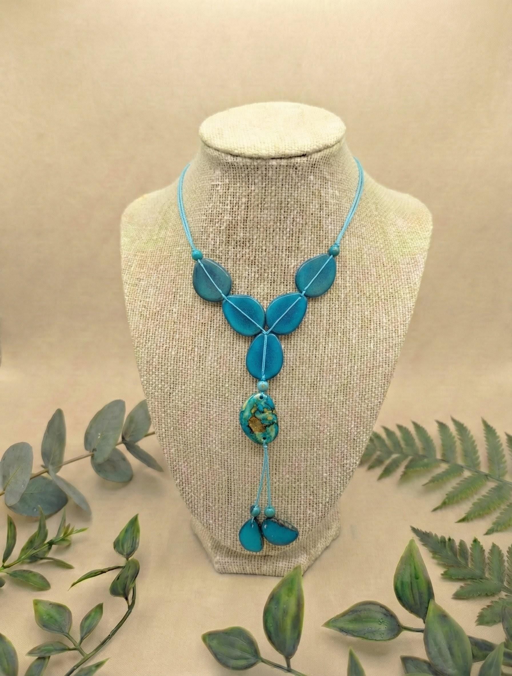 Artisan Tagua Nut Necklace.