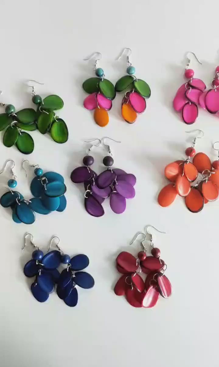 Fun and funky earrings.